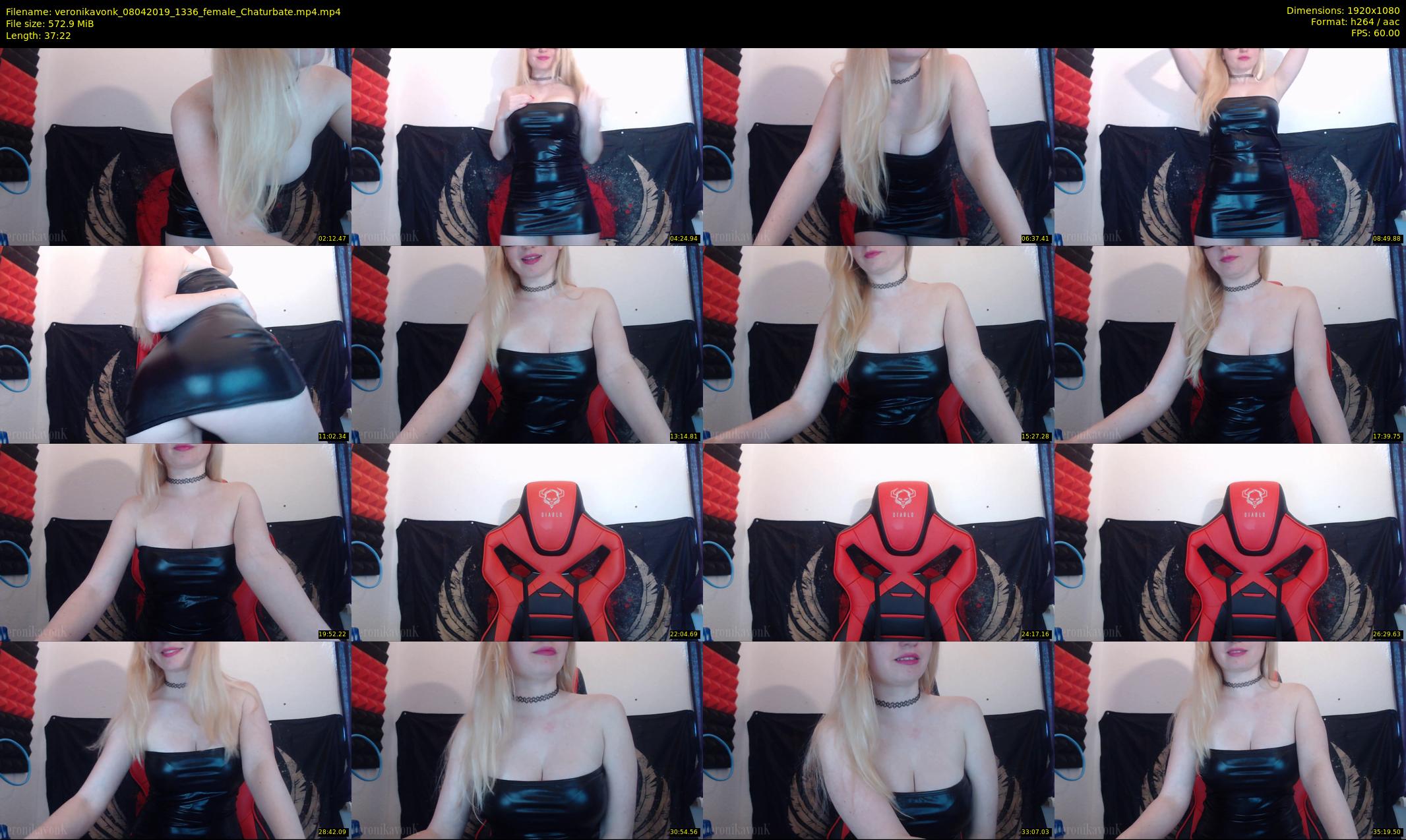veronikavonk — 38 minute Chaturbate female cam show recording, 1080p, Apr 8, 2019