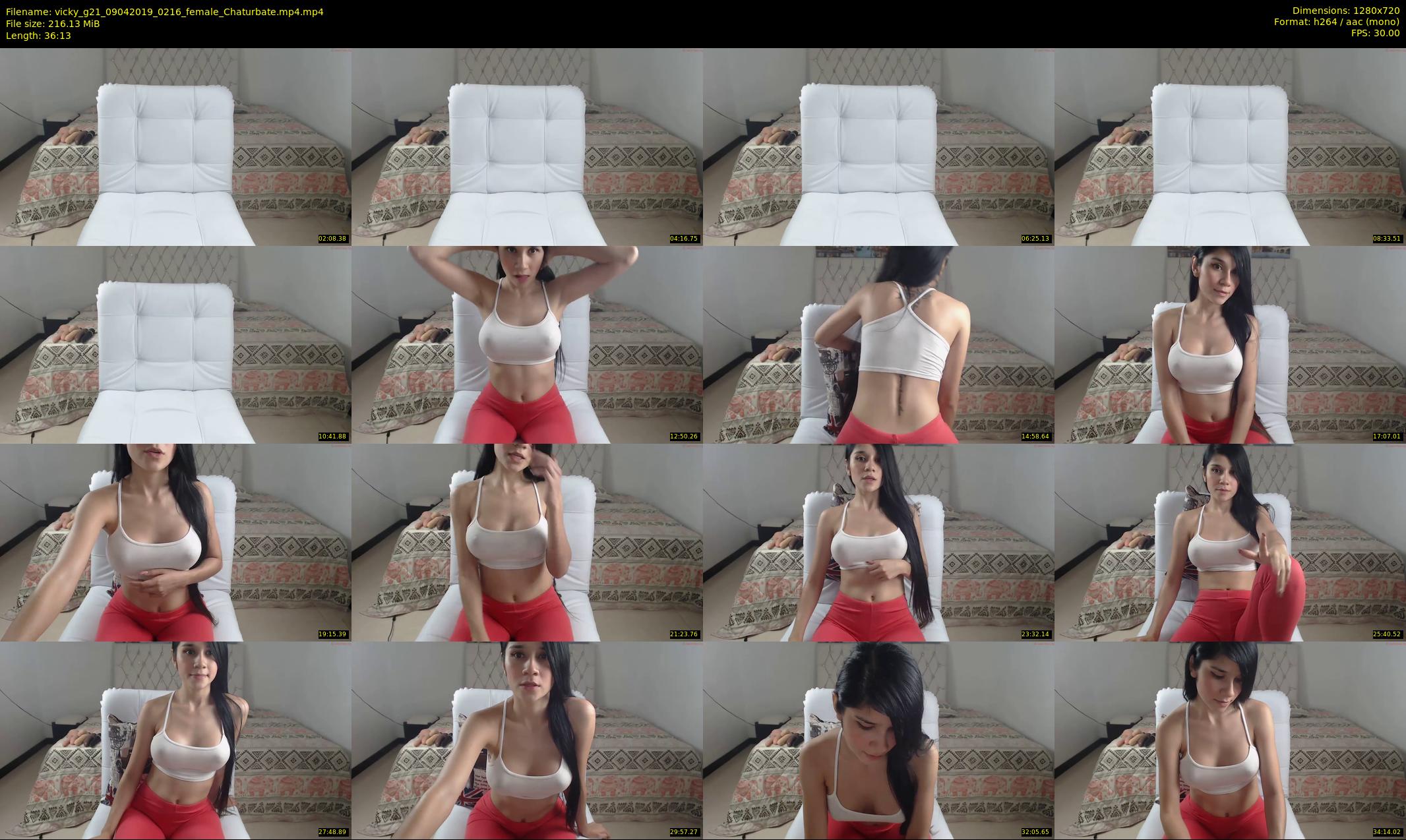 vicky_g21 — 37 minute Chaturbate female cam show recording, 720p, Apr 9, 2019