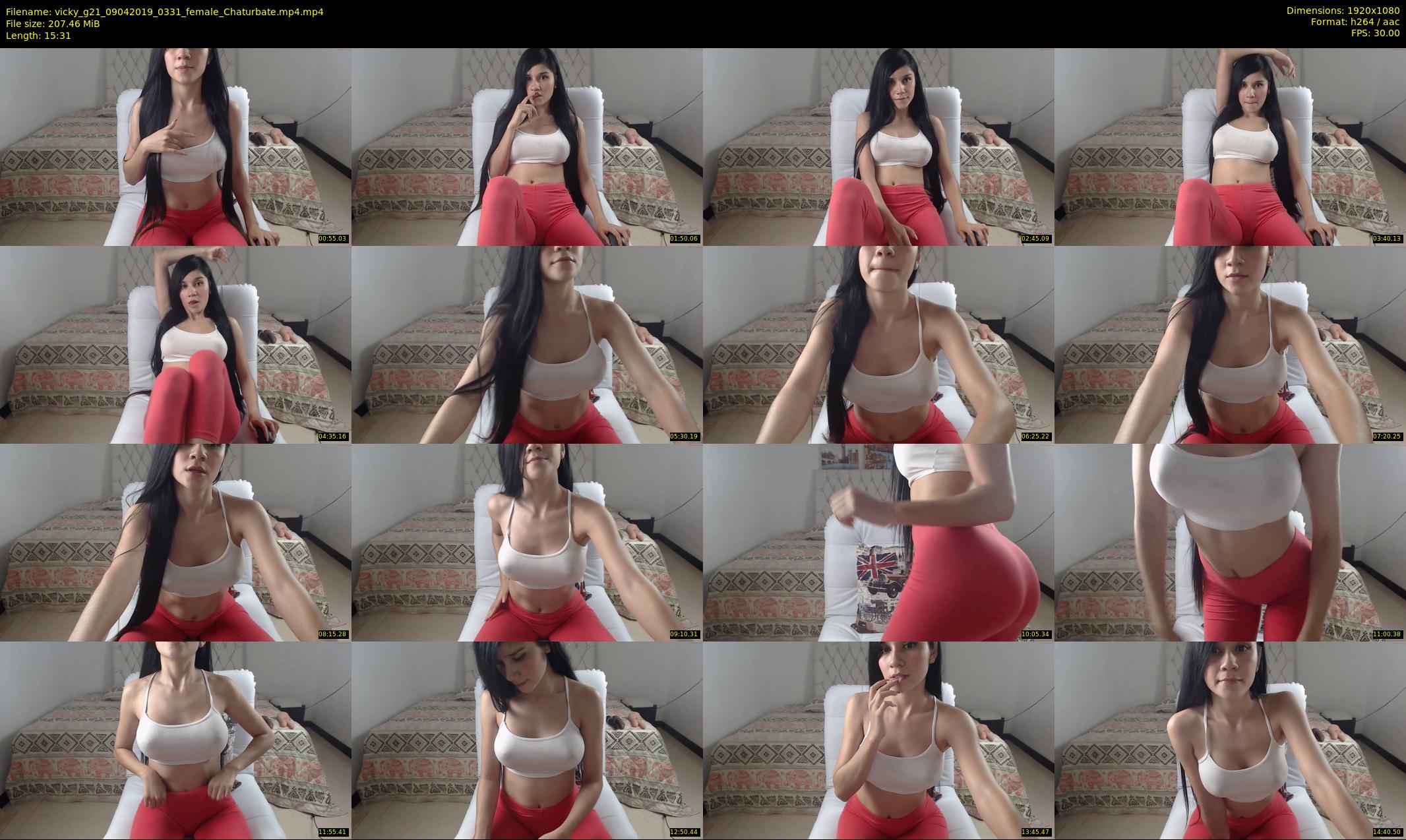vicky_g21 — 16 minute Chaturbate female cam show recording, 1080p, Apr 9, 2019