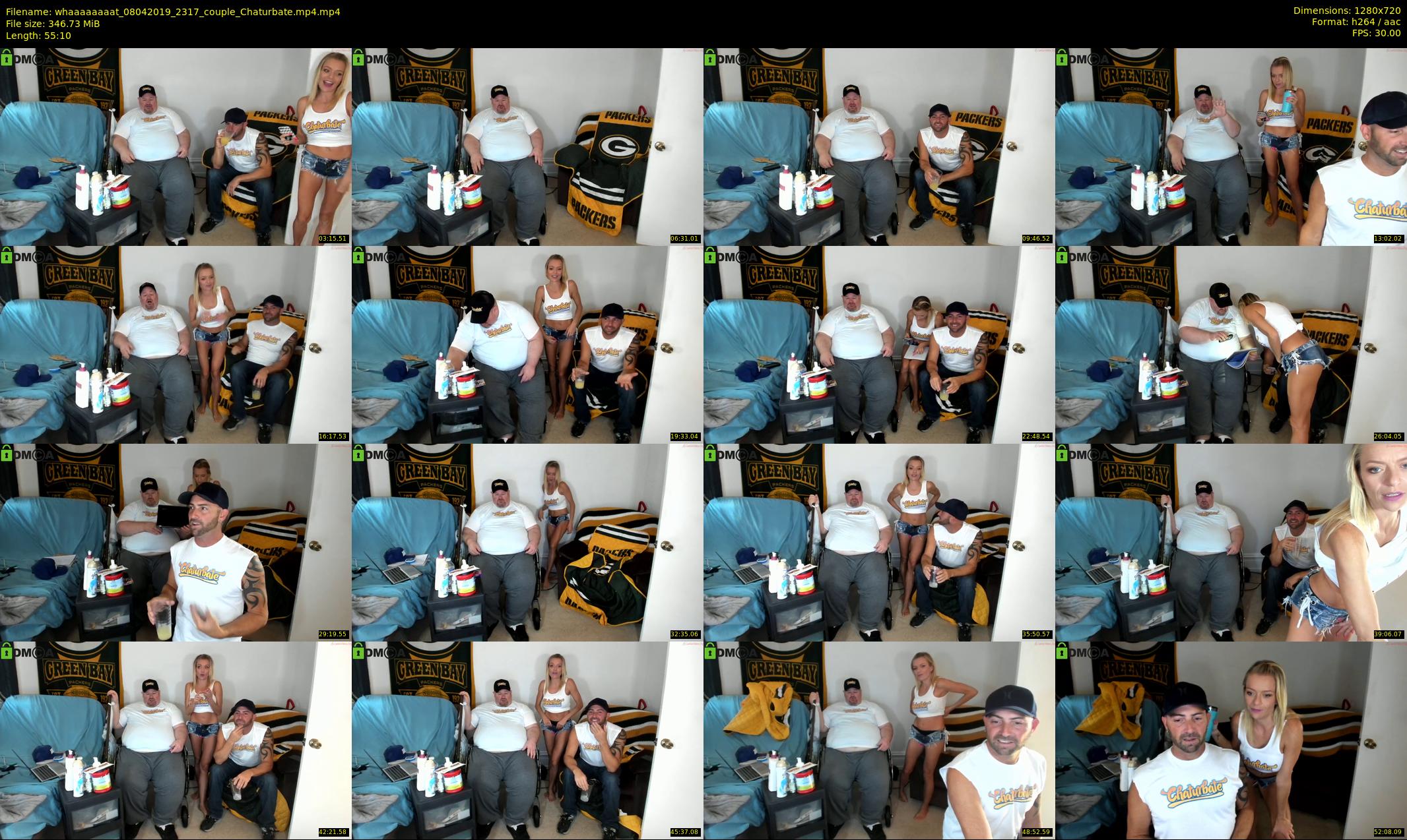 whaaaaaaaat — 56 minute Chaturbate couple cam show recording, 720p, Apr 8, 2019