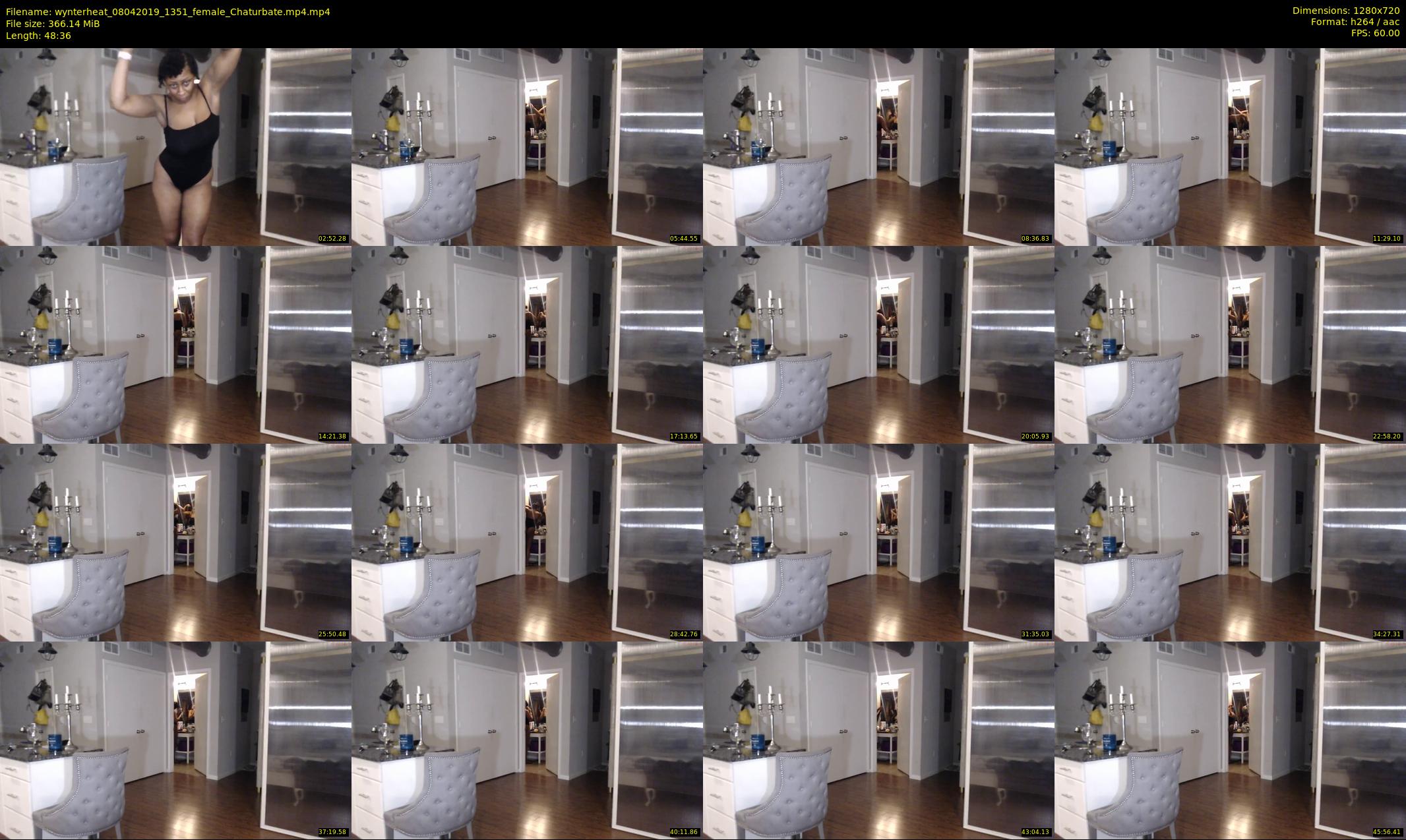 wynterheat — 49 minute Chaturbate female cam show recording, 720p, Apr 8, 2019