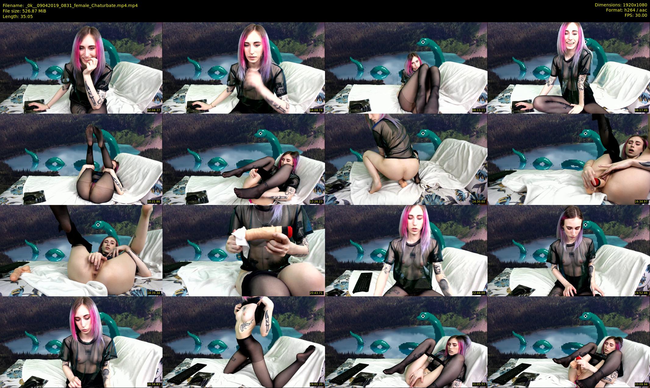 _0k_ — 36 minute Chaturbate female cam show recording, 1080p, Apr 9, 2019