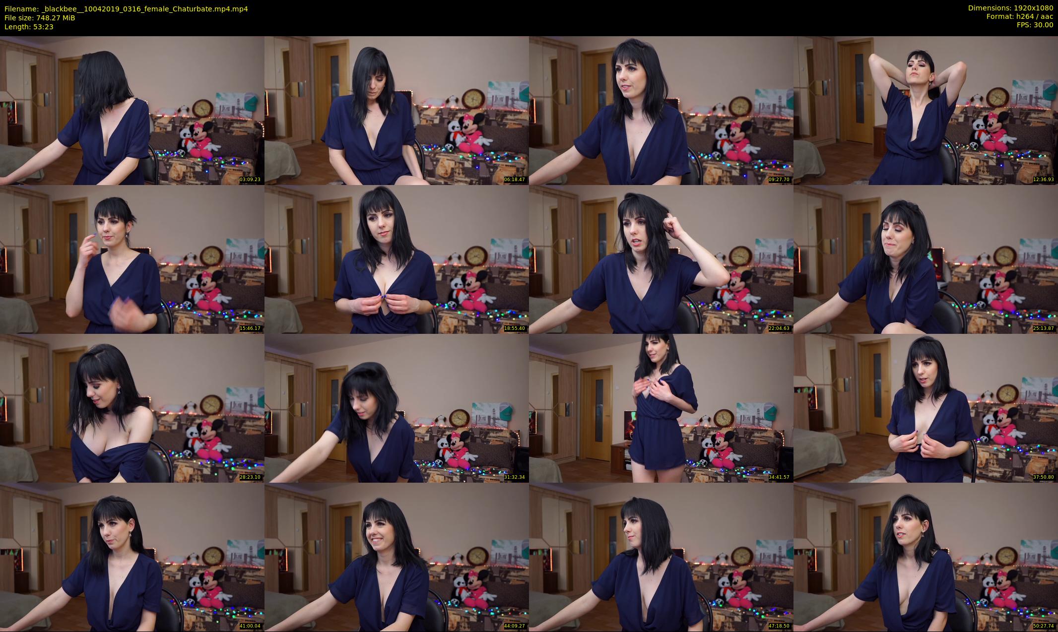 _blackbee_ — 54 minute Chaturbate female cam show recording, 1080p, Apr 10, 2019