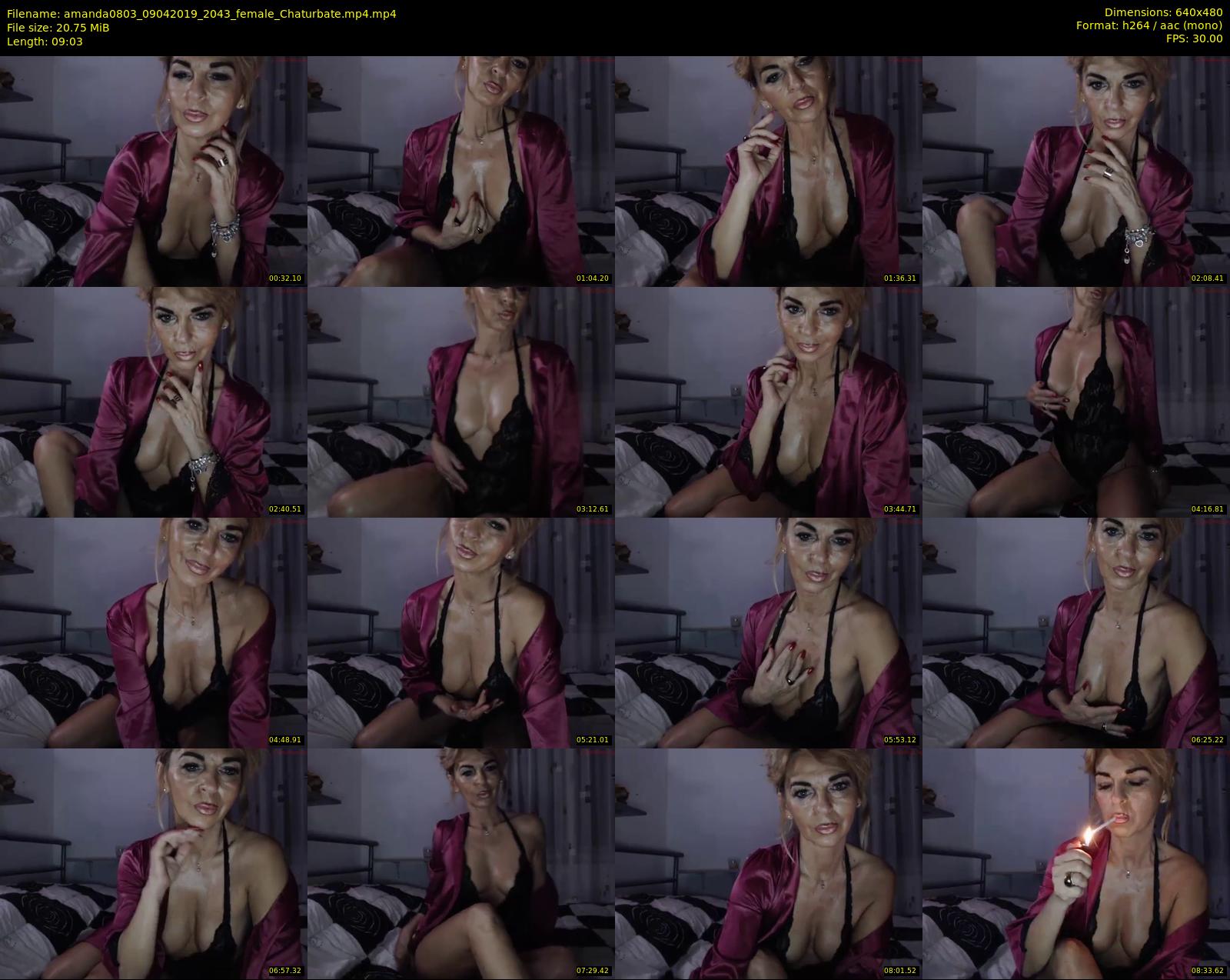 amanda0803 — 10 minute Chaturbate female cam show recording, 480p, Apr 9, 2019