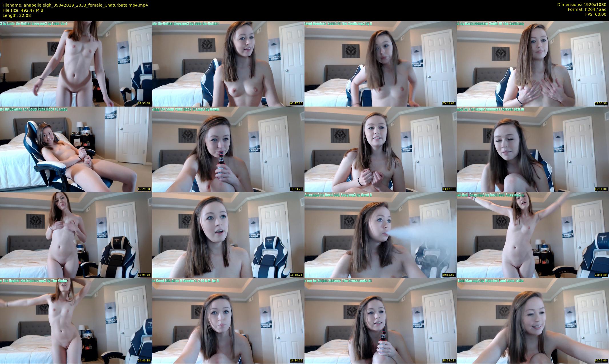 anabelleleigh — 33 minute Chaturbate female cam show recording, 1080p, Apr 9, 2019