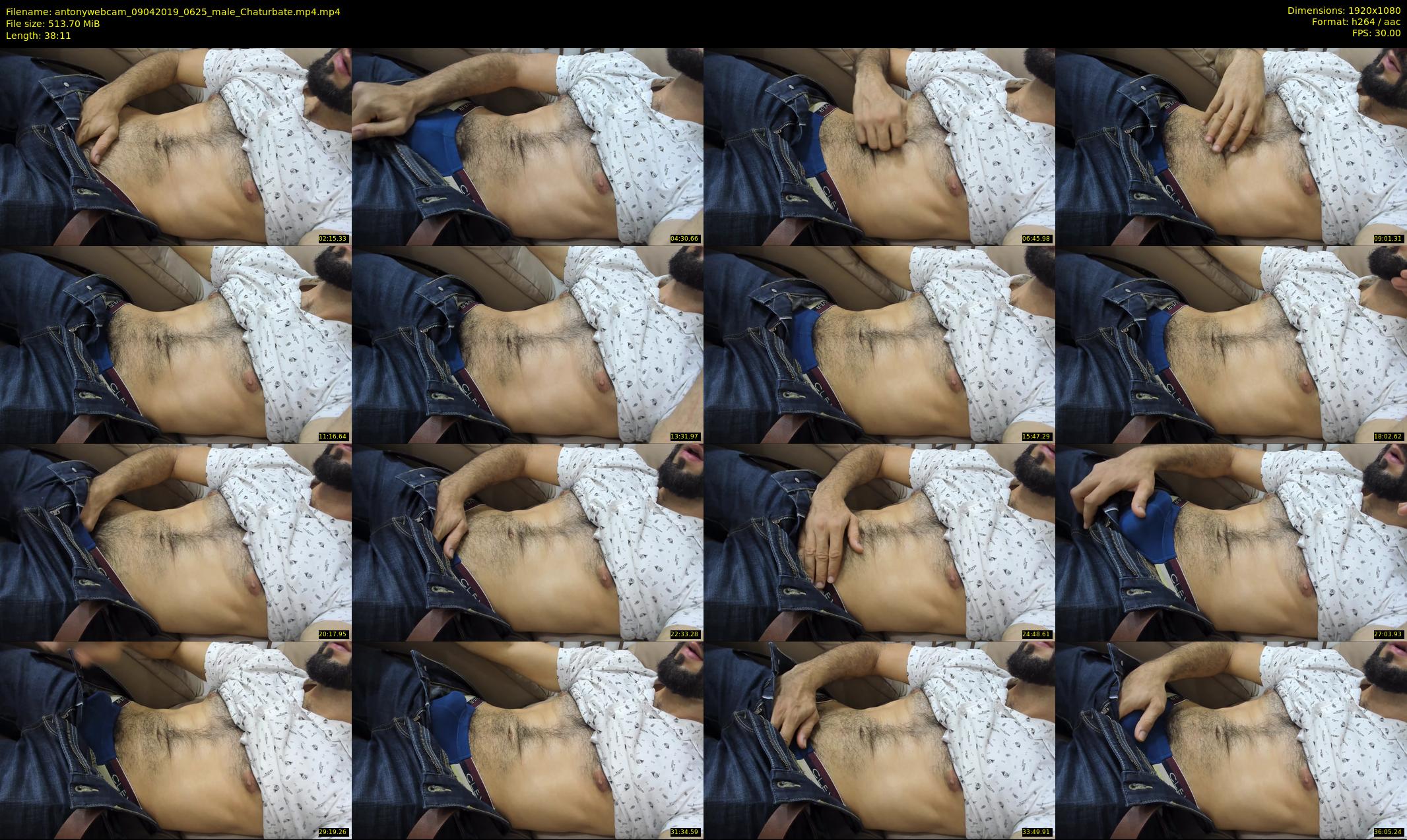 antonywebcam — 39 minute Chaturbate male cam show recording, 1080p, Apr 9, 2019