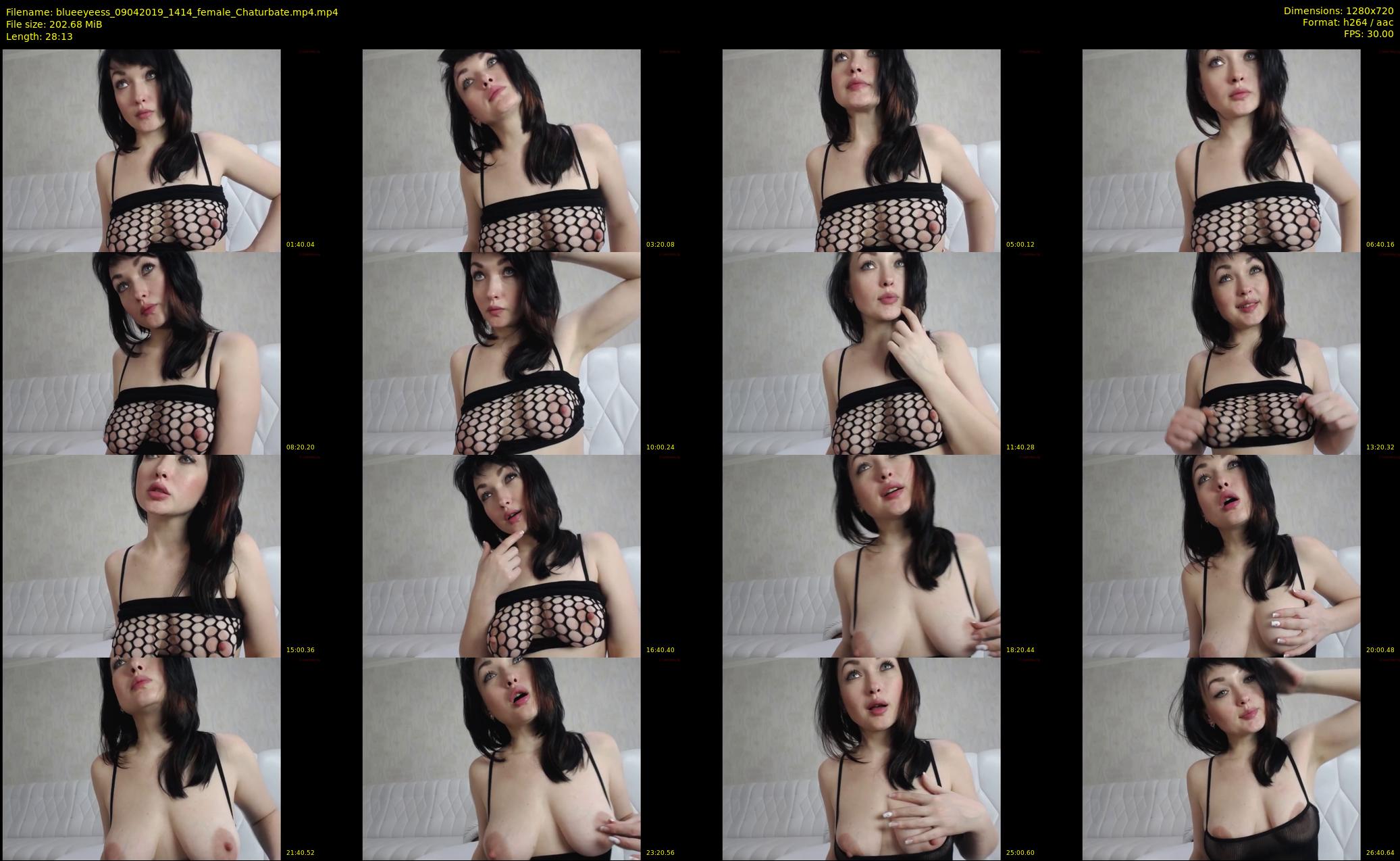 blueeyeess — 29 minute Chaturbate female cam show recording, 720p, Apr 9, 2019