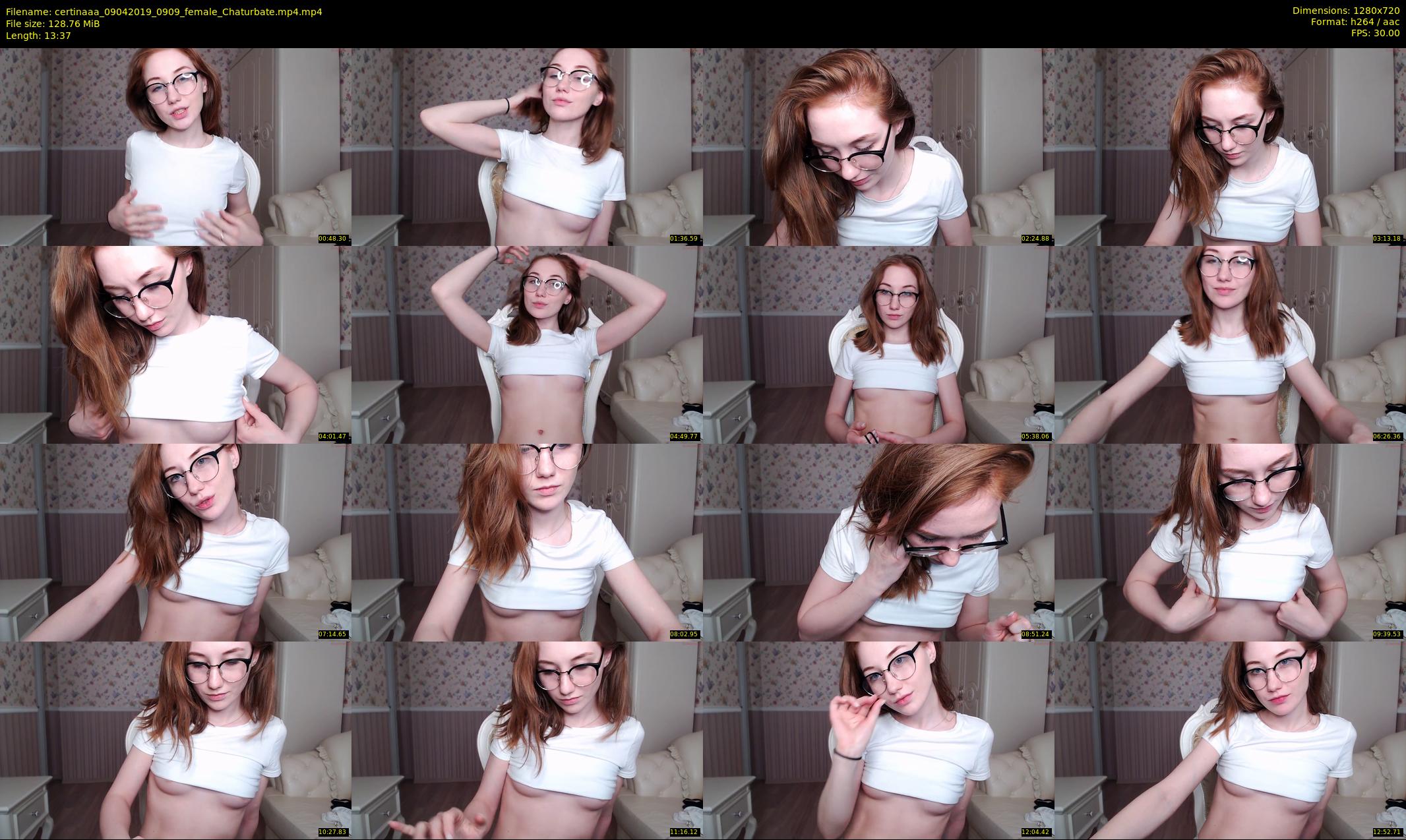 certinaaa — 14 minute Chaturbate female cam show recording, 720p, Apr 9, 2019