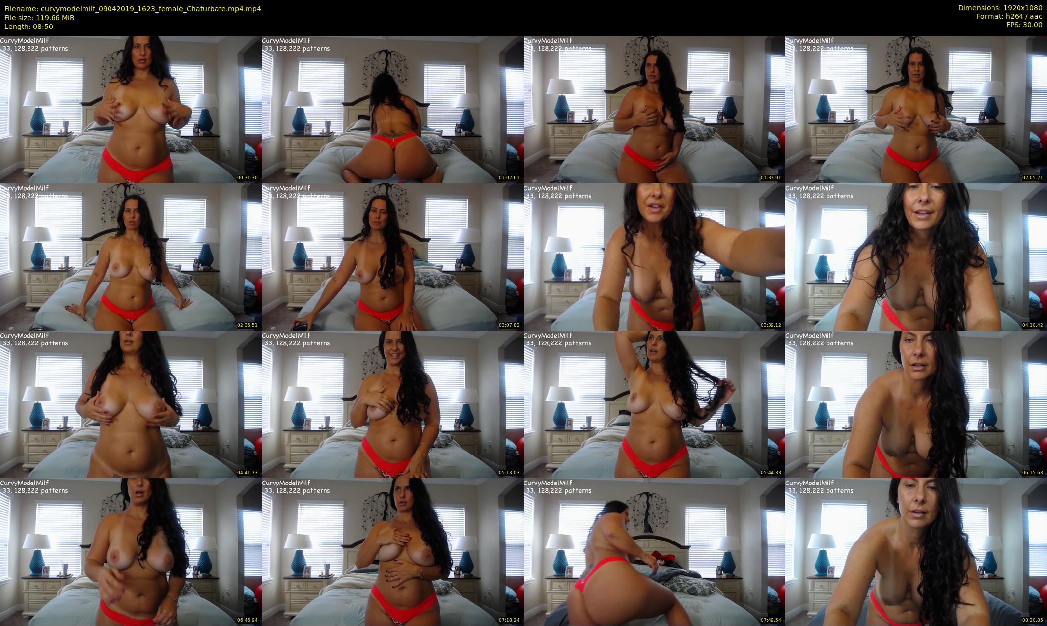 curvymodelmilf — 9 minute Chaturbate female cam show recording, 1080p, Apr 9, 2019