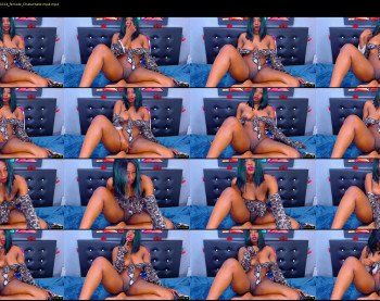 daiaashanti_ — 3 minute Chaturbate female cam show recording, 720p, Apr 10, 2019