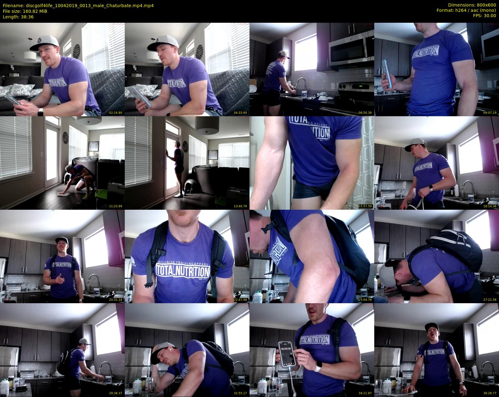 discgolf4life — 39 minute Chaturbate male cam show recording, 480p, Apr 10, 2019
