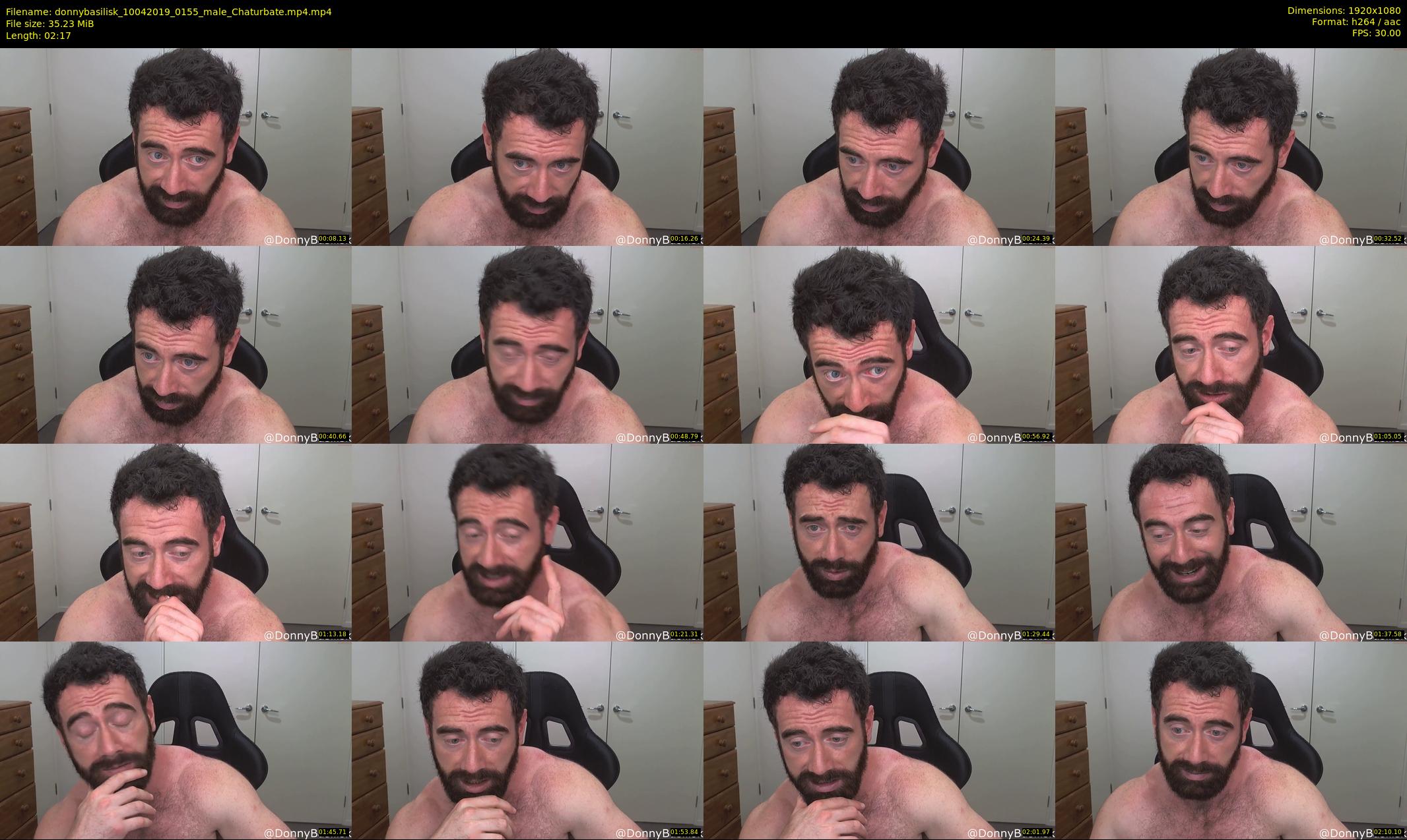 donnybasilisk — 3 minute Chaturbate male cam show recording, 1080p, Apr 10, 2019
