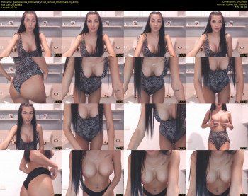 gabrielaaxxx — 8 minute Chaturbate female cam show recording, 480p, Apr 9, 2019
