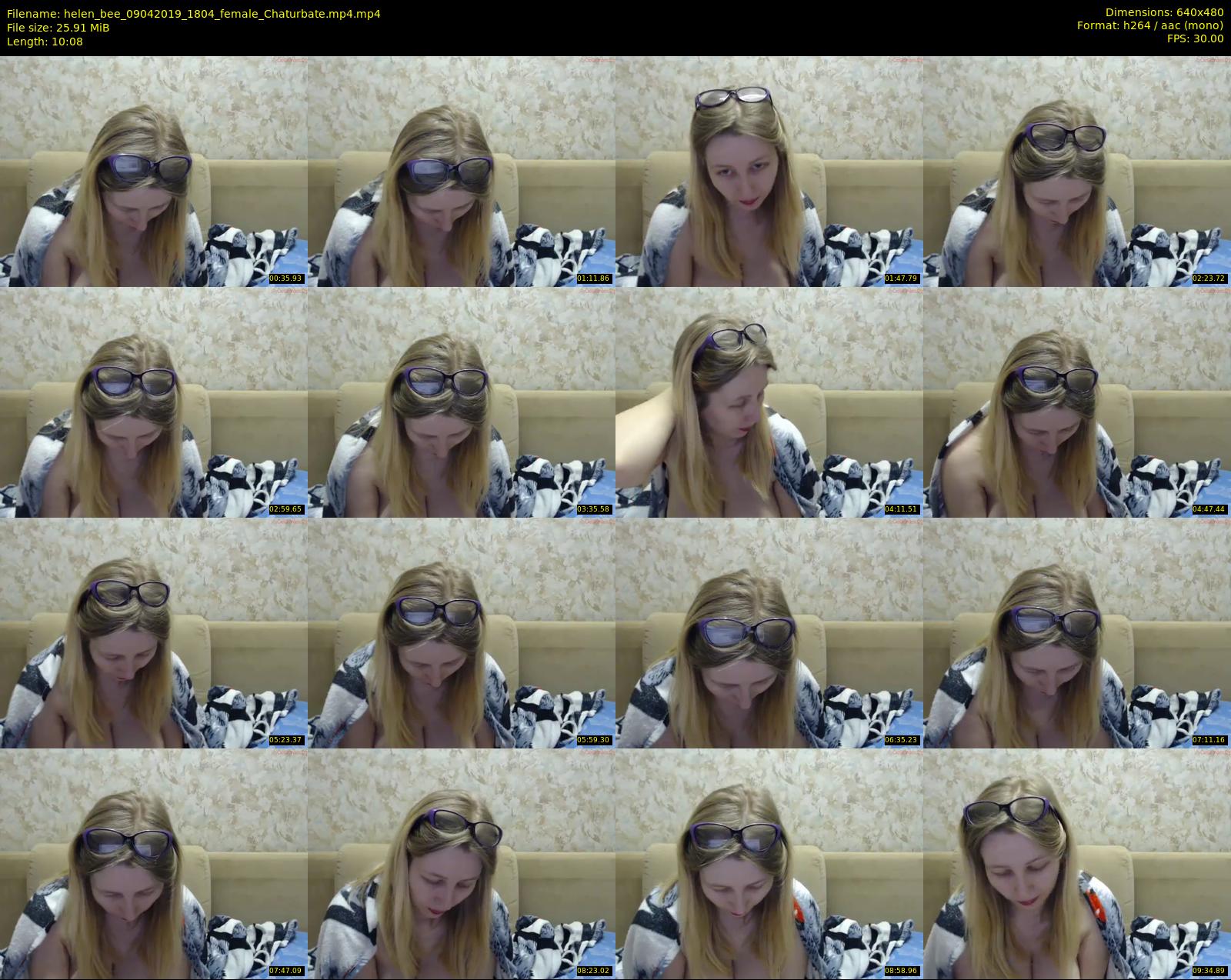 helen_bee — 11 minute Chaturbate female cam show recording, 480p, Apr 9, 2019
