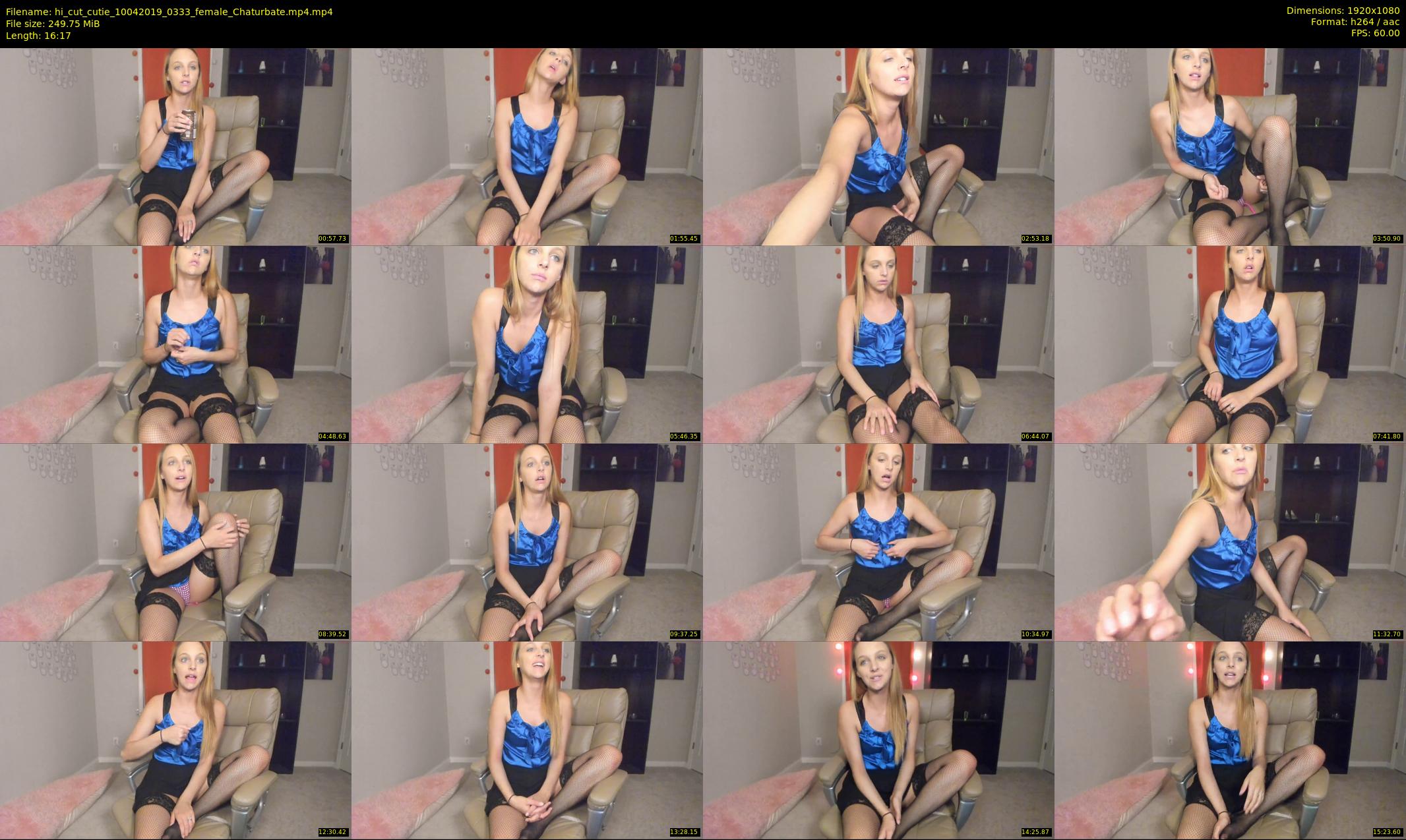 hi_cut_cutie — 17 minute Chaturbate female cam show recording, 1080p, Apr 10, 2019