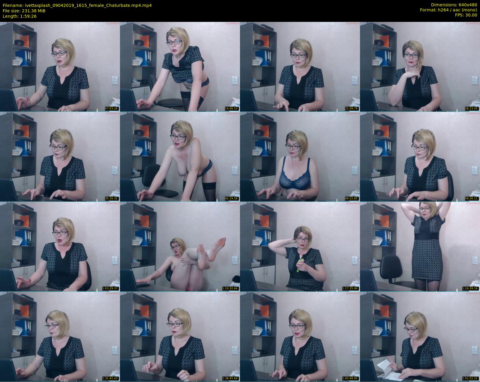 ivettasplash — 120 minute Chaturbate female cam show recording, 480p, Apr 9, 2019