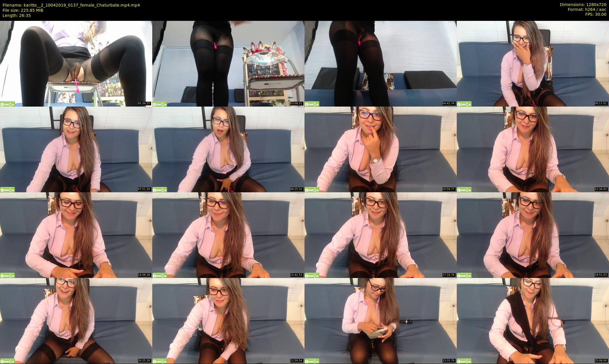 karitto__2 — 27 minute Chaturbate female cam show recording, 720p, Apr 10, 2019