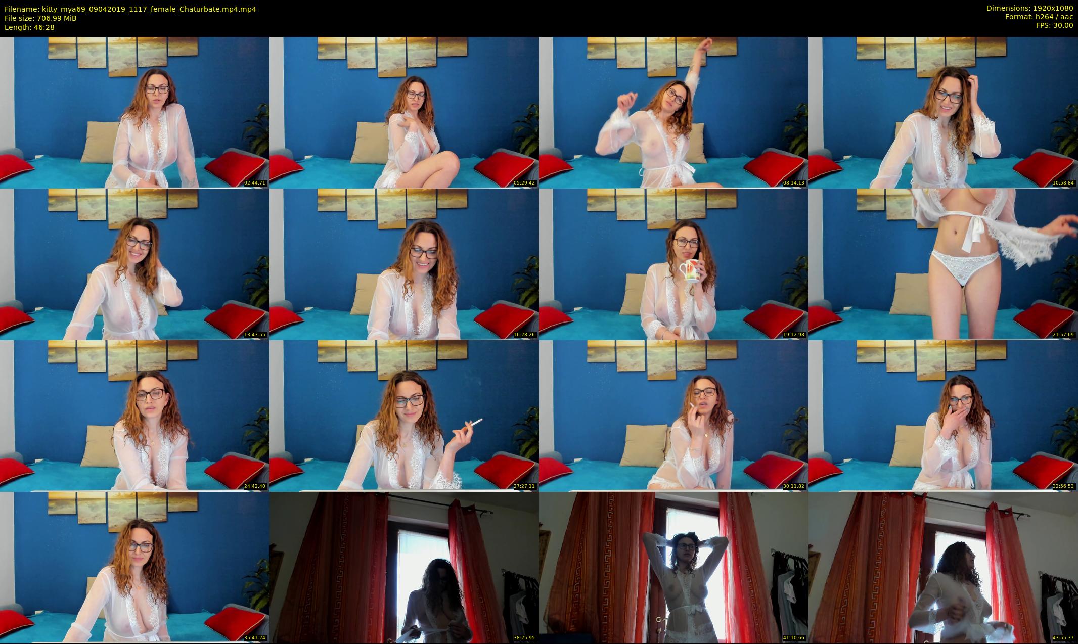 kitty_mya69 — 47 minute Chaturbate female cam show recording, 1080p, Apr 9, 2019
