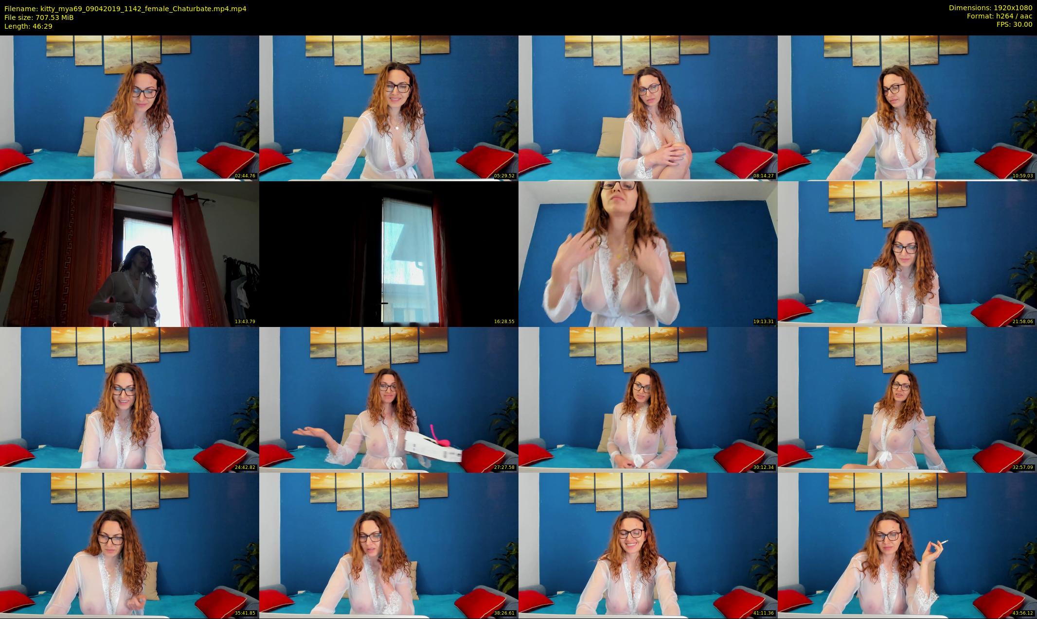 kitty_mya69 — 47 minute Chaturbate female cam show recording, 1080p, Apr 9, 2019