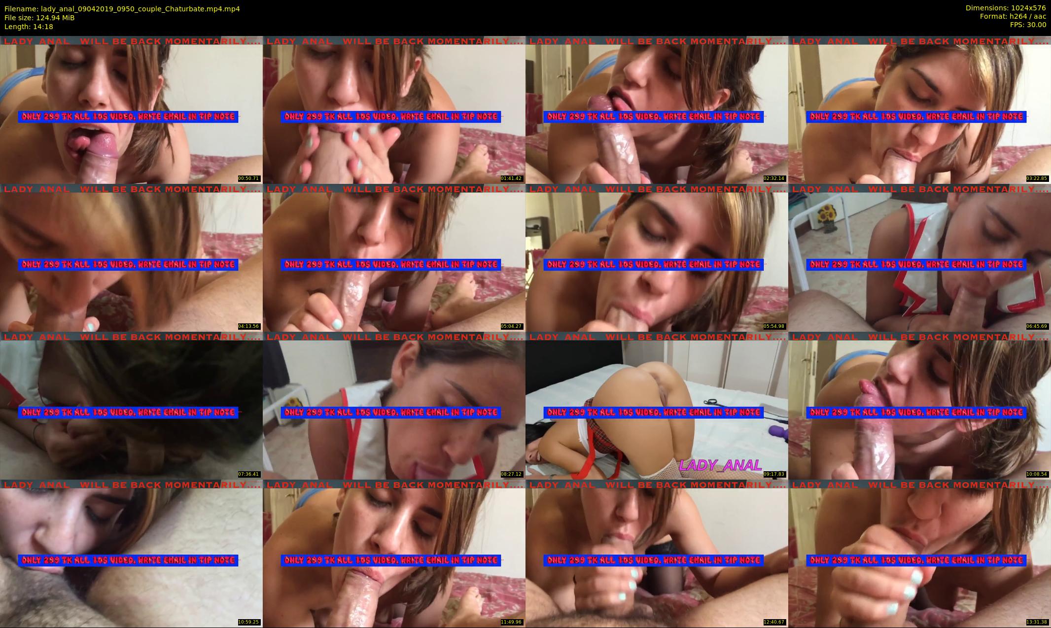 lady_anal — 15 minute Chaturbate female cam show recording, 480p, Apr 9, 2019