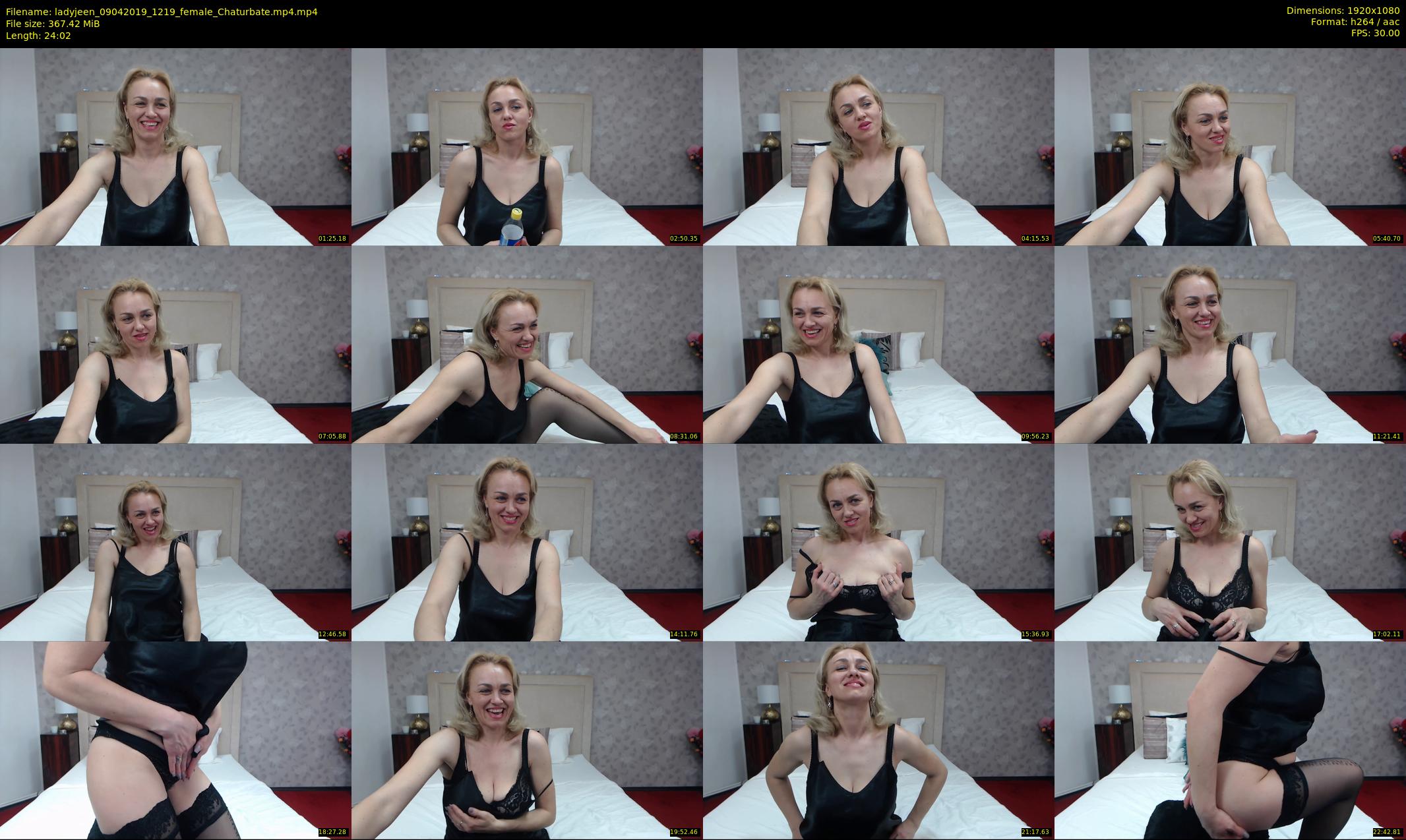 ladyjeen — 25 minute Chaturbate female cam show recording, 1080p, Apr 9, 2019