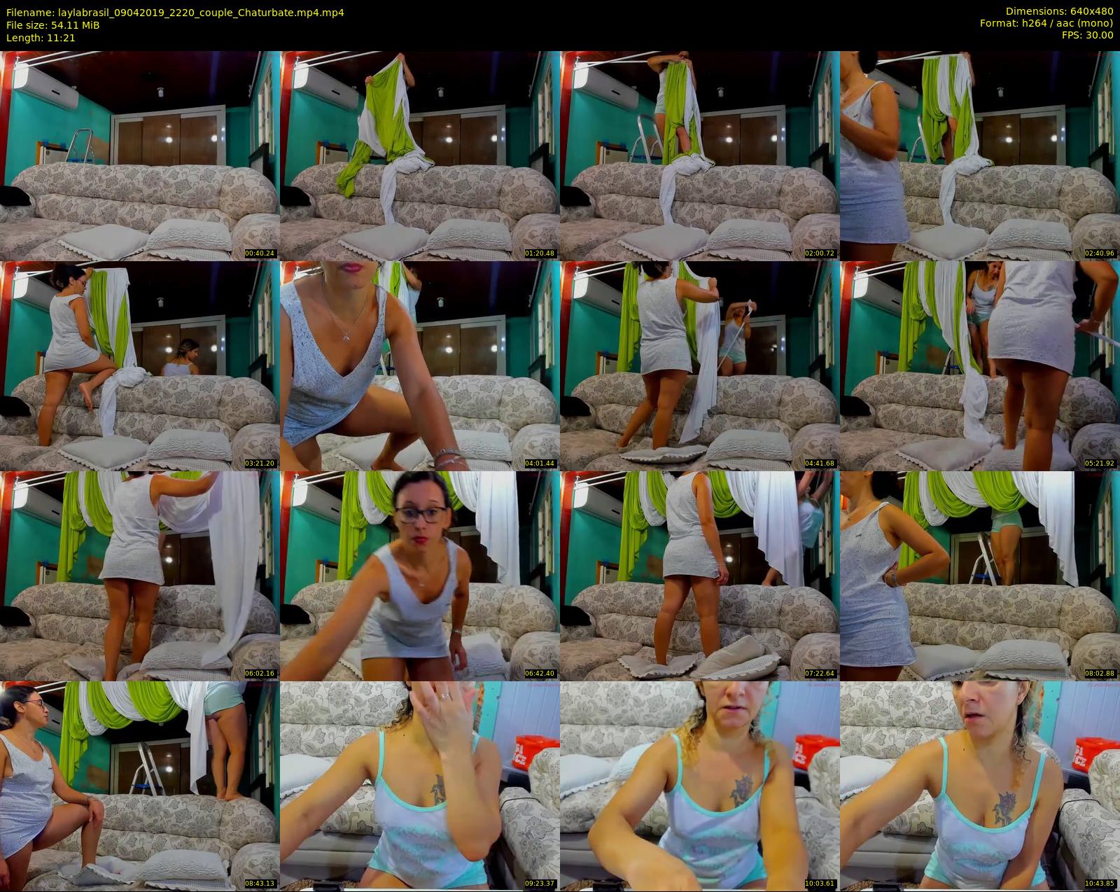 laylabrasil — 12 minute Chaturbate female cam show recording, 480p, Apr 9, 2019