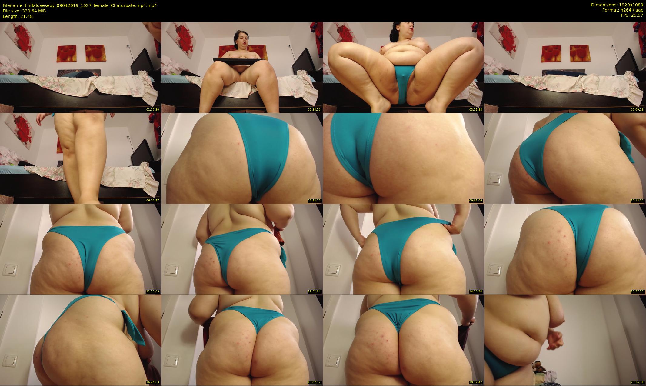 lindalovesexy — 22 minute Chaturbate female cam show recording, 1080p, Apr 9, 2019