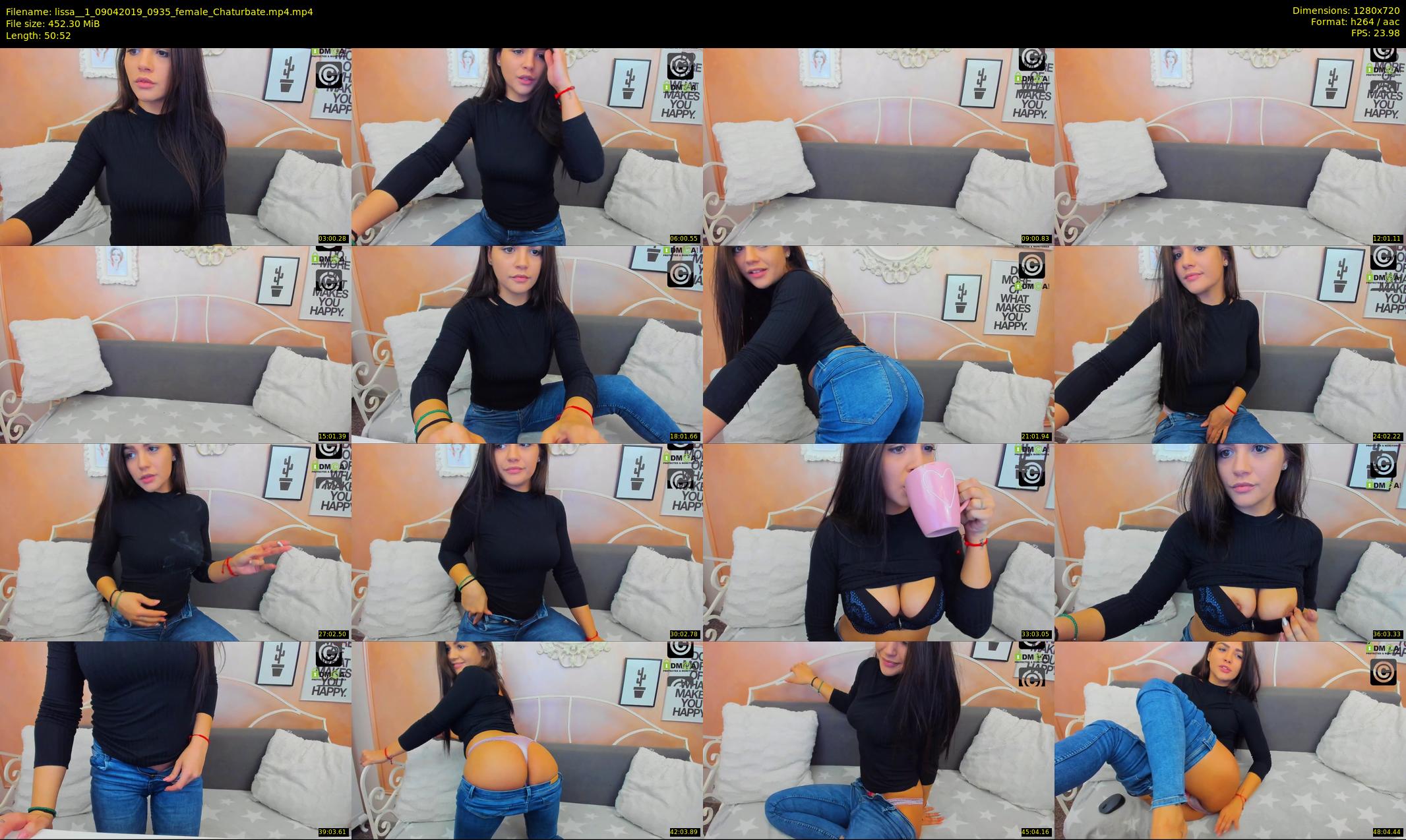 lissa__1 — 51 minute Chaturbate female cam show recording, 720p, Apr 9, 2019