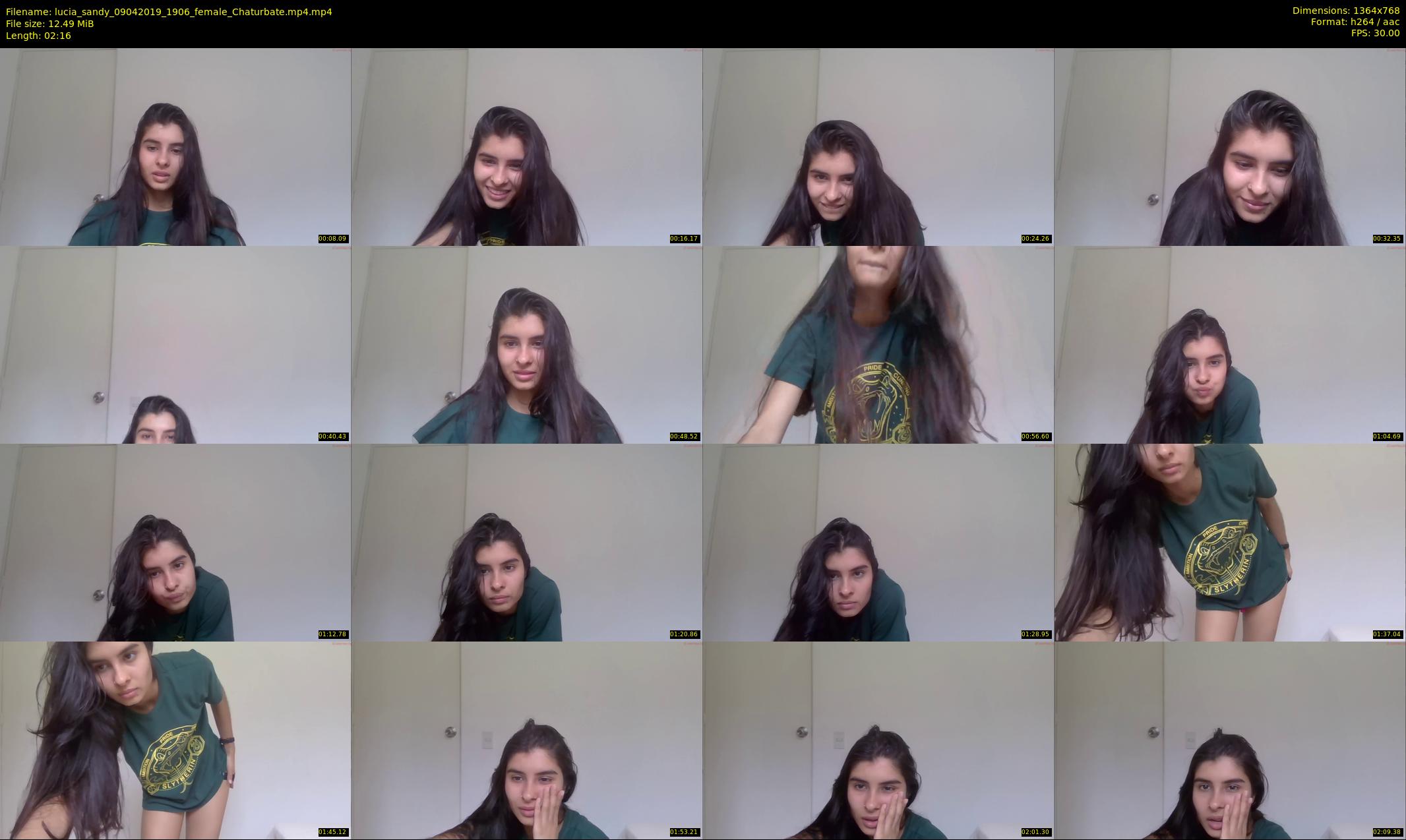 lucia_sandy — 3 minute Chaturbate female cam show recording, 720p, Apr 9, 2019