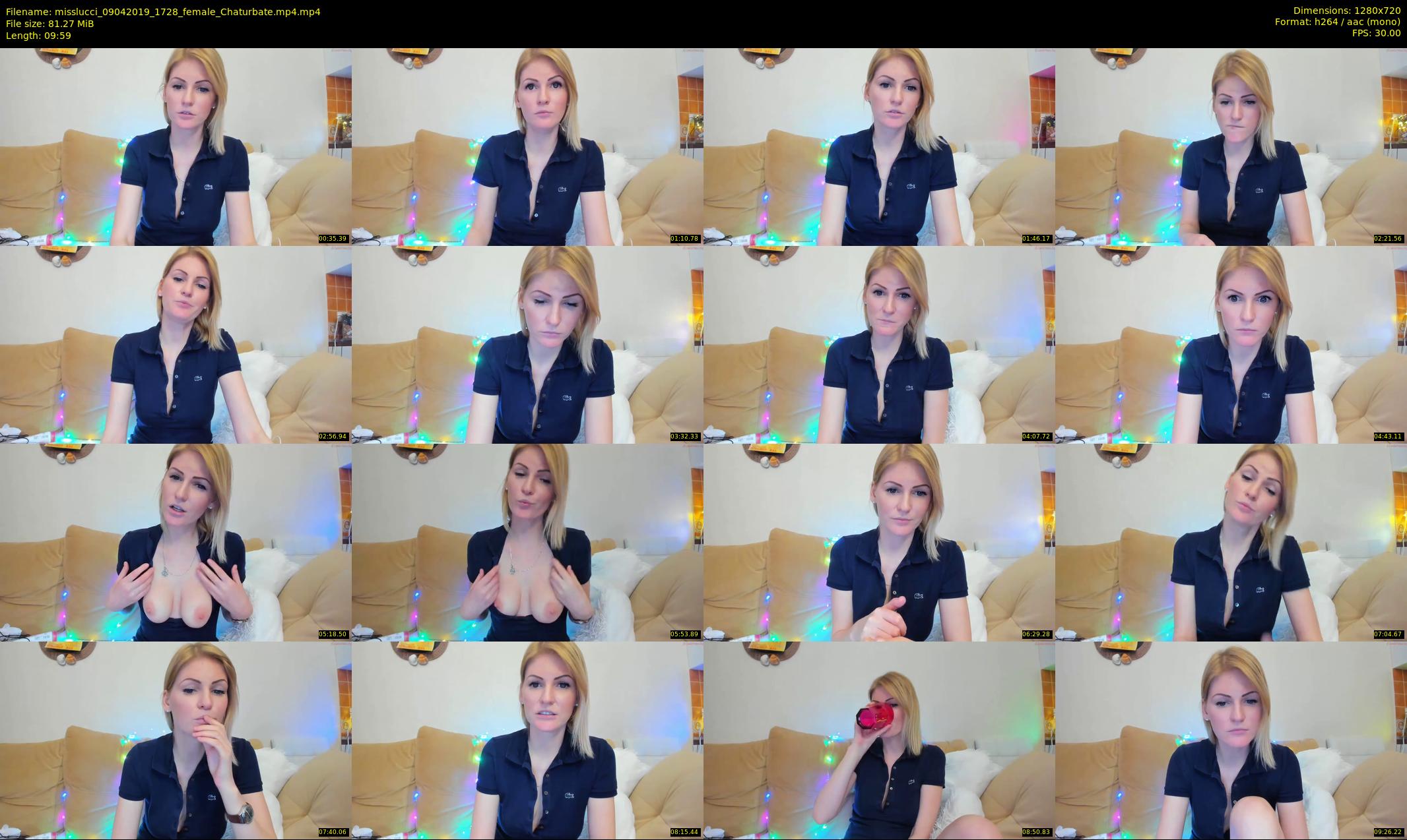 misslucci — 10 minute Chaturbate female cam show recording, 720p, Apr 9, 2019