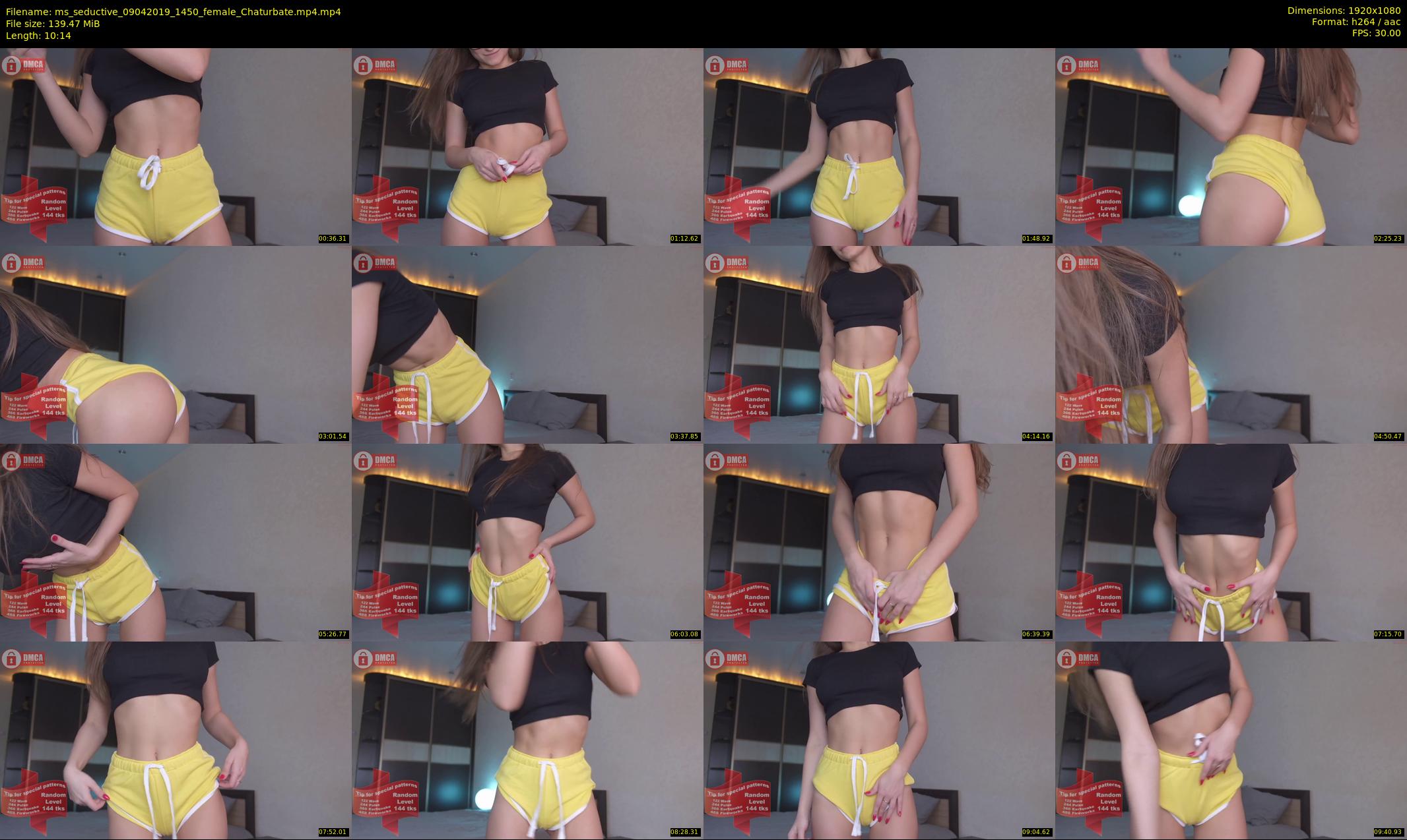 ms_seductive — 11 minute Chaturbate female cam show recording, 1080p, Apr 9, 2019