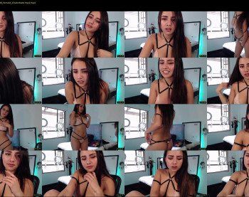 nina_mon — 56 minute Chaturbate female cam show recording, 720p, Apr 9, 2019