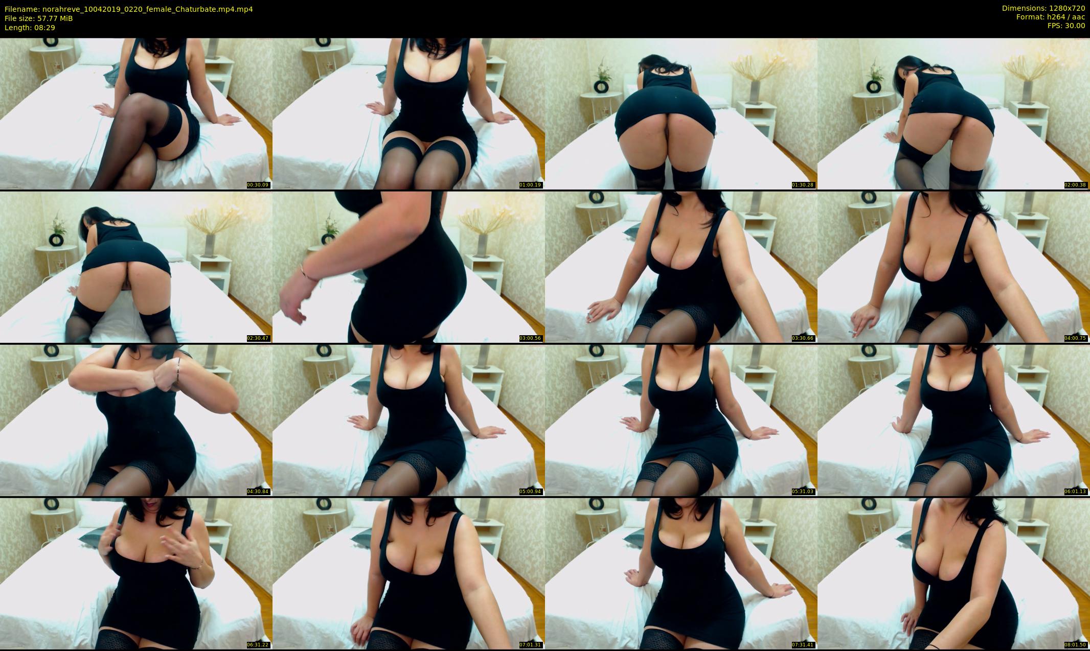 norahreve — 9 minute Chaturbate female cam show recording, 720p, Apr 10, 2019