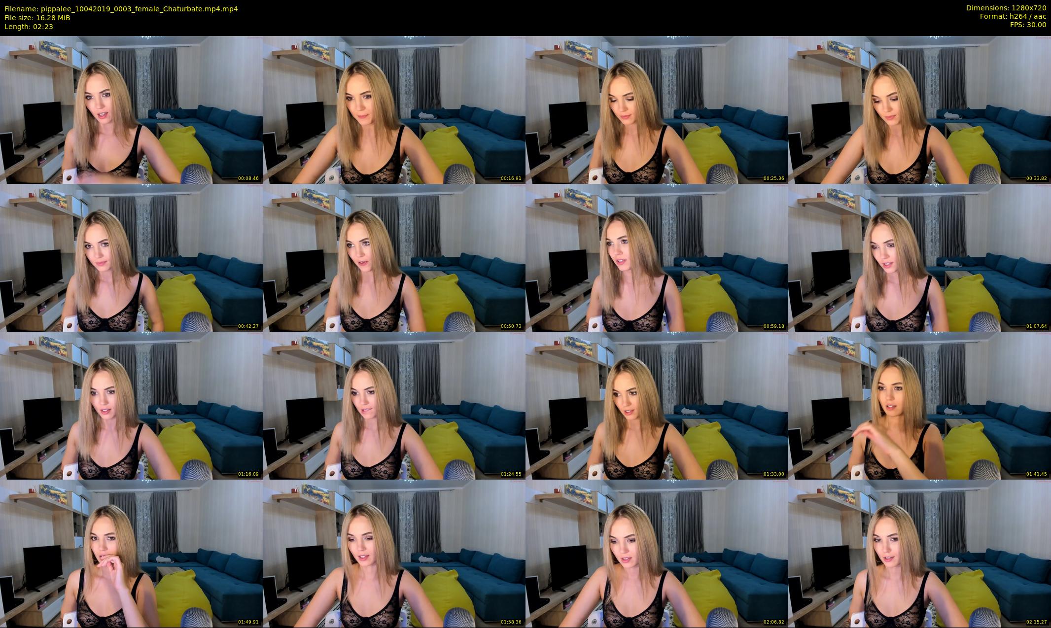 pippalee — 3 minute Chaturbate female cam show recording, 720p, Apr 10, 2019
