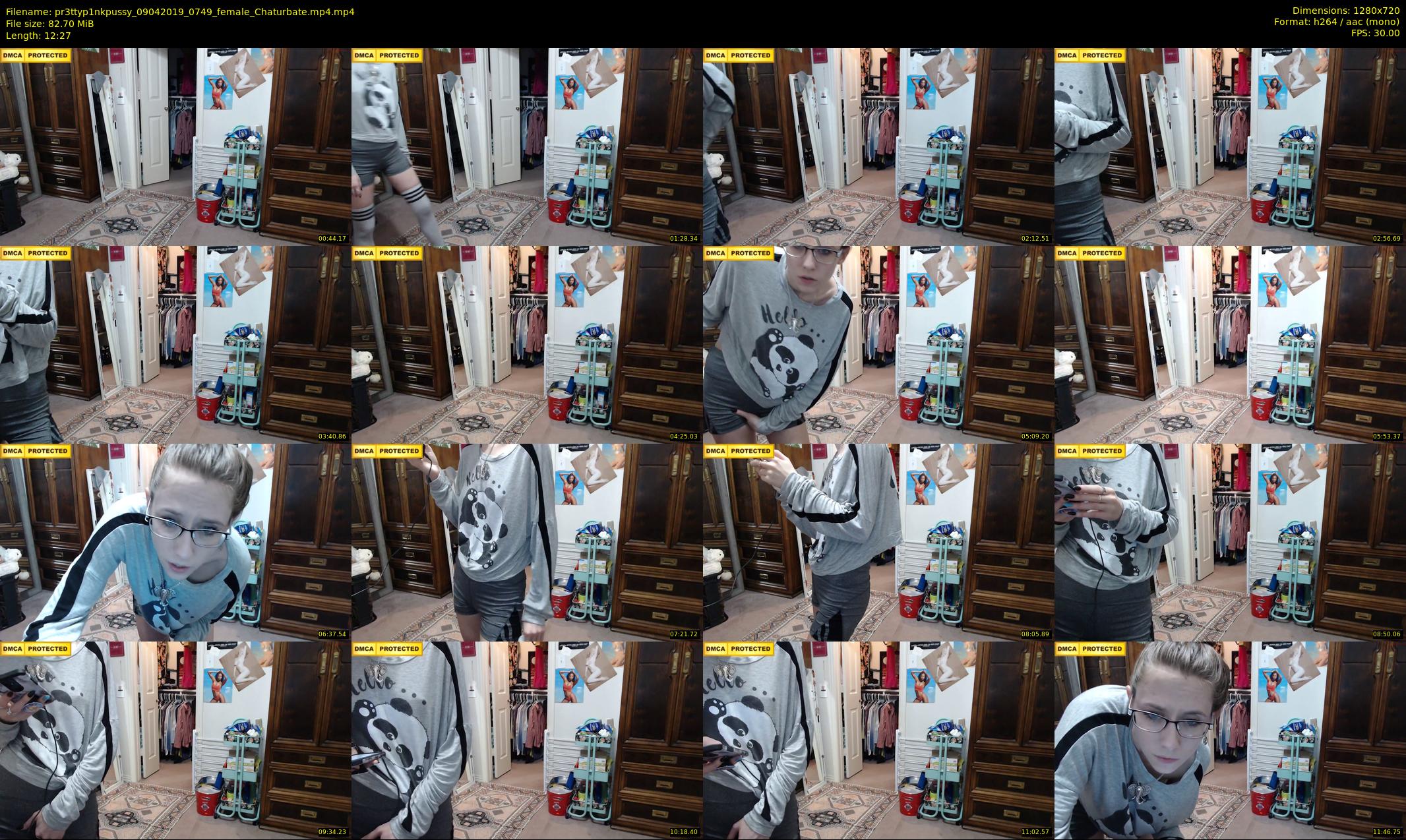 pr3ttyp1nkpussy — 13 minute Chaturbate couple cam show recording, 720p, Apr 9, 2019