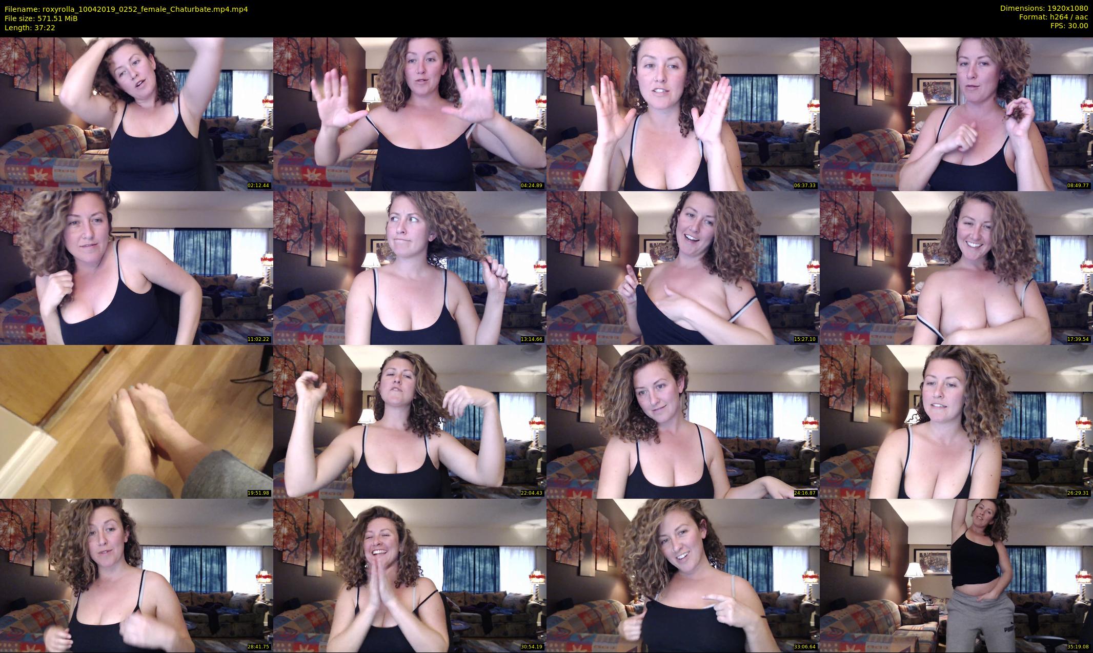roxyrolla — 38 minute Chaturbate female cam show recording, 1080p, Apr 10, 2019