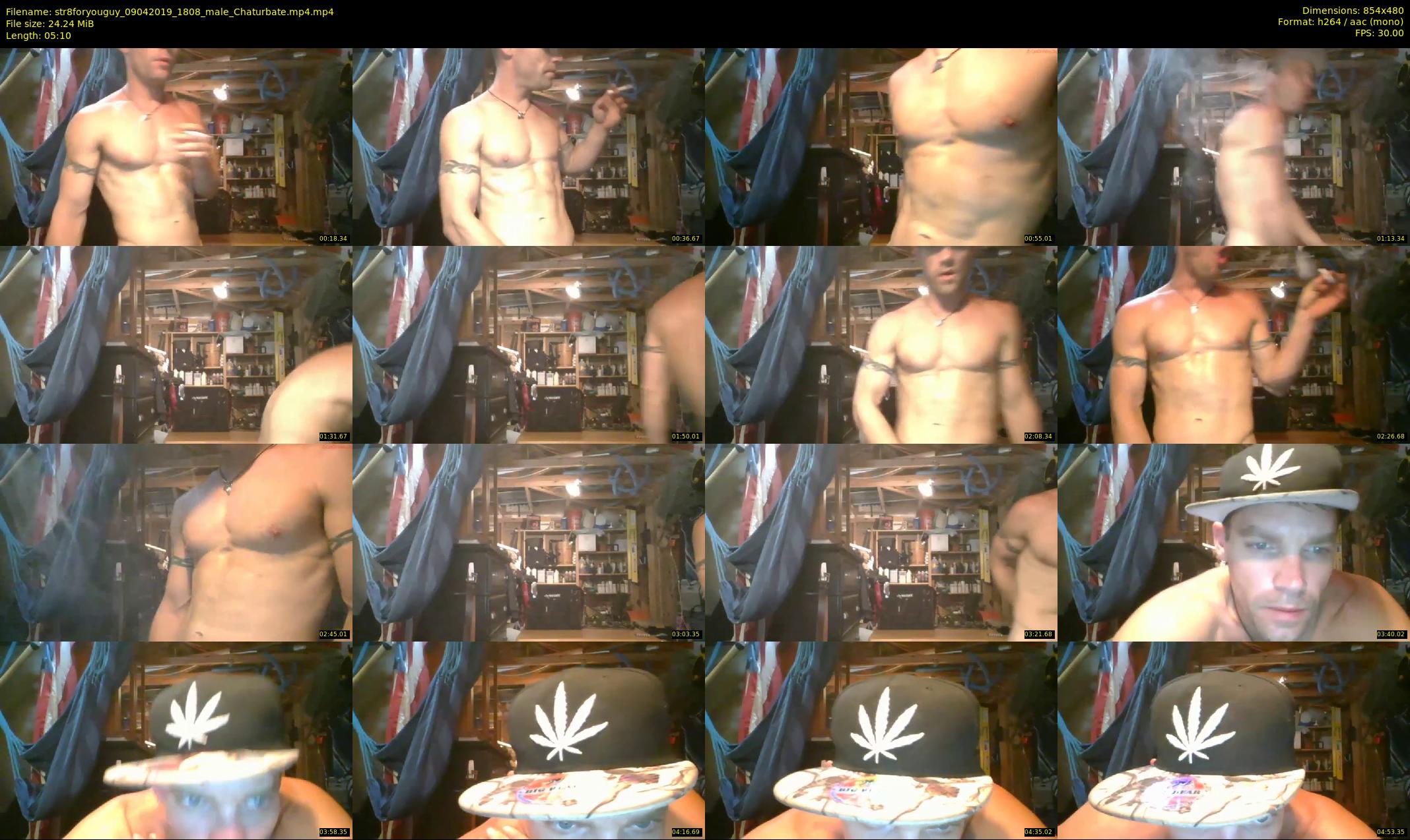 str8foryouguy — 6 minute Chaturbate male cam show recording, 480p, Apr 9, 2019