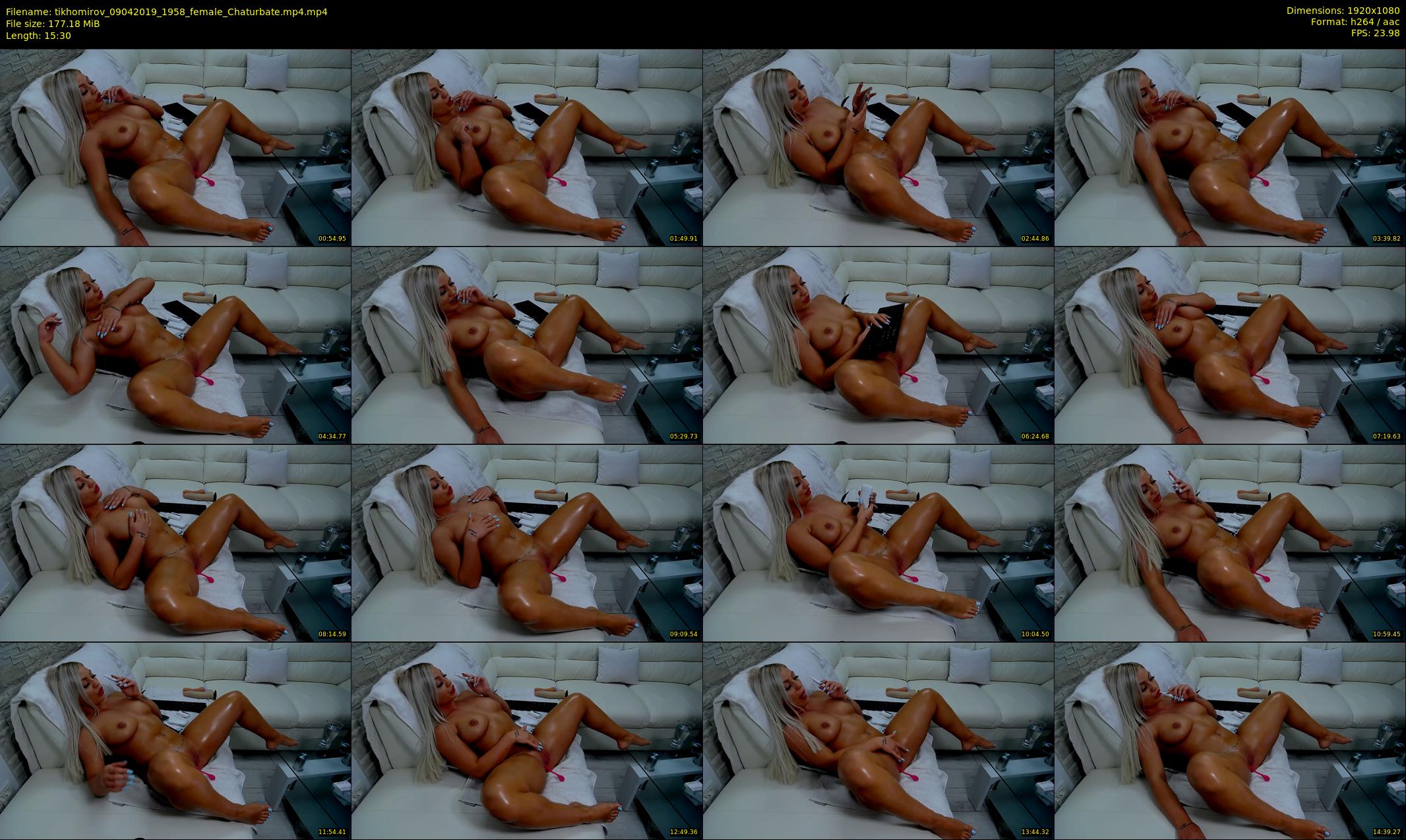 tikhomirov — 16 minute Chaturbate female cam show recording, 1080p, Apr 9, 2019