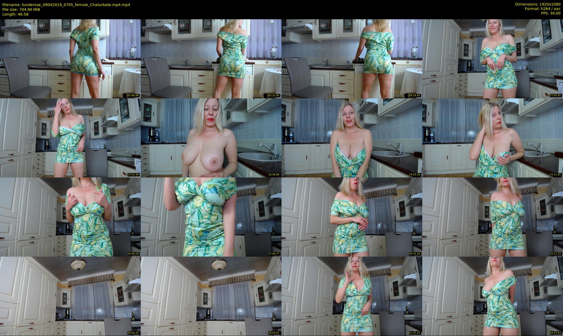 tunderose — 47 minute Chaturbate female cam show recording, 1080p, Apr 9, 2019