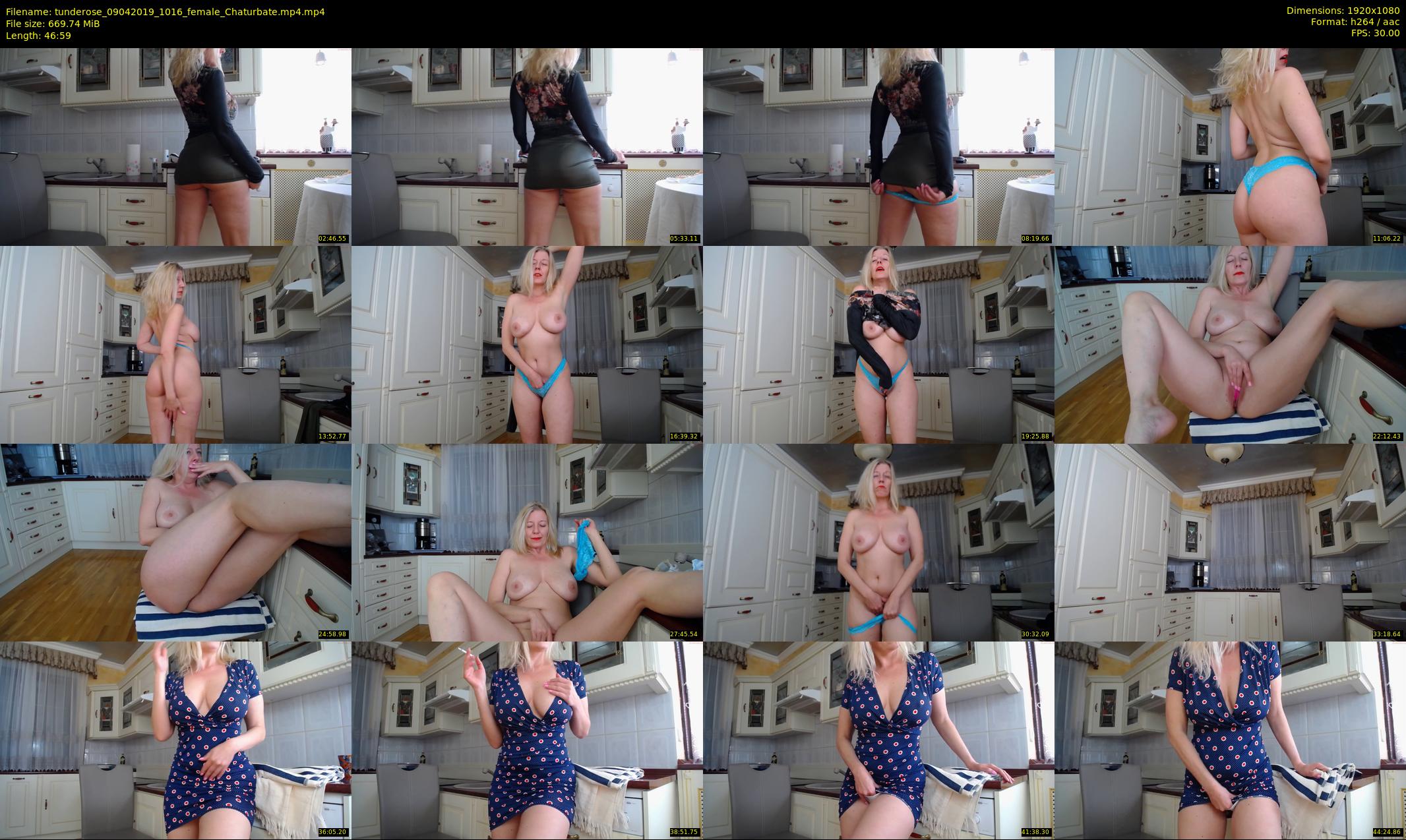 tunderose — 47 minute Chaturbate female cam show recording, 1080p, Apr 9, 2019