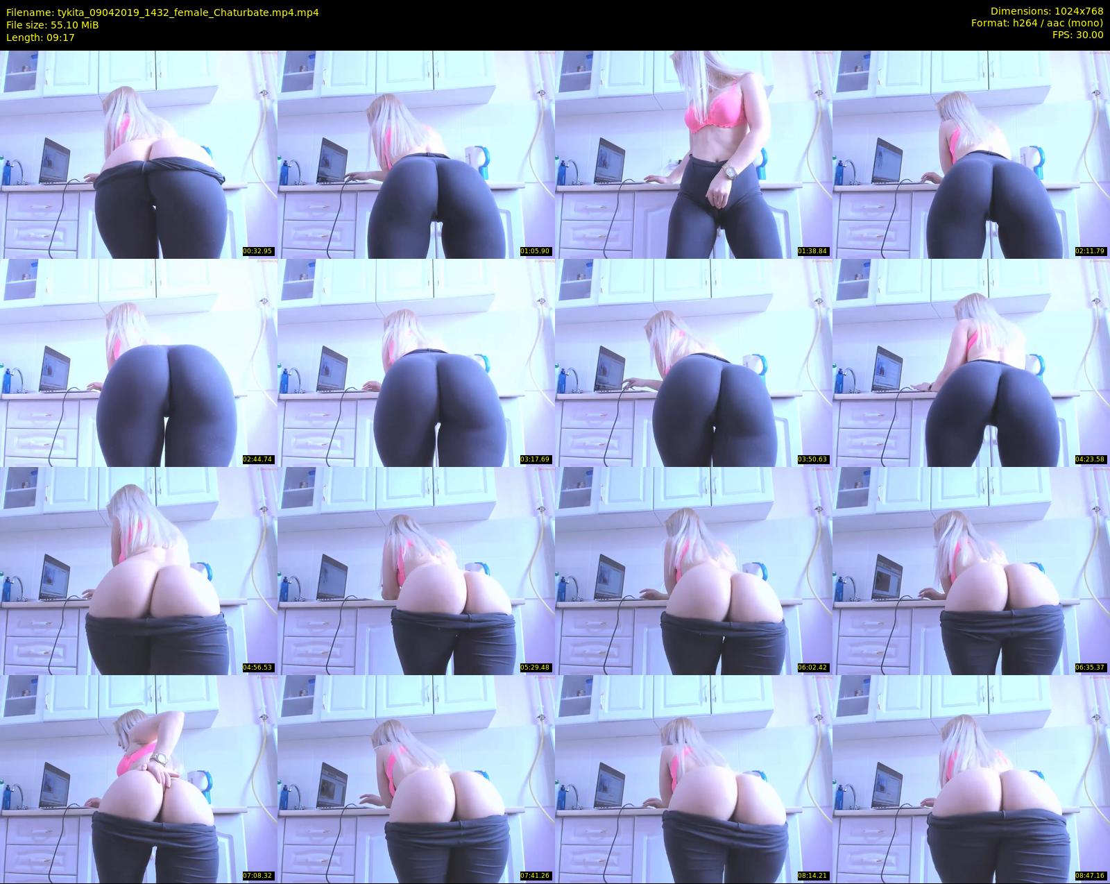 tykita — 10 minute Chaturbate female cam show recording, 720p, Apr 9, 2019