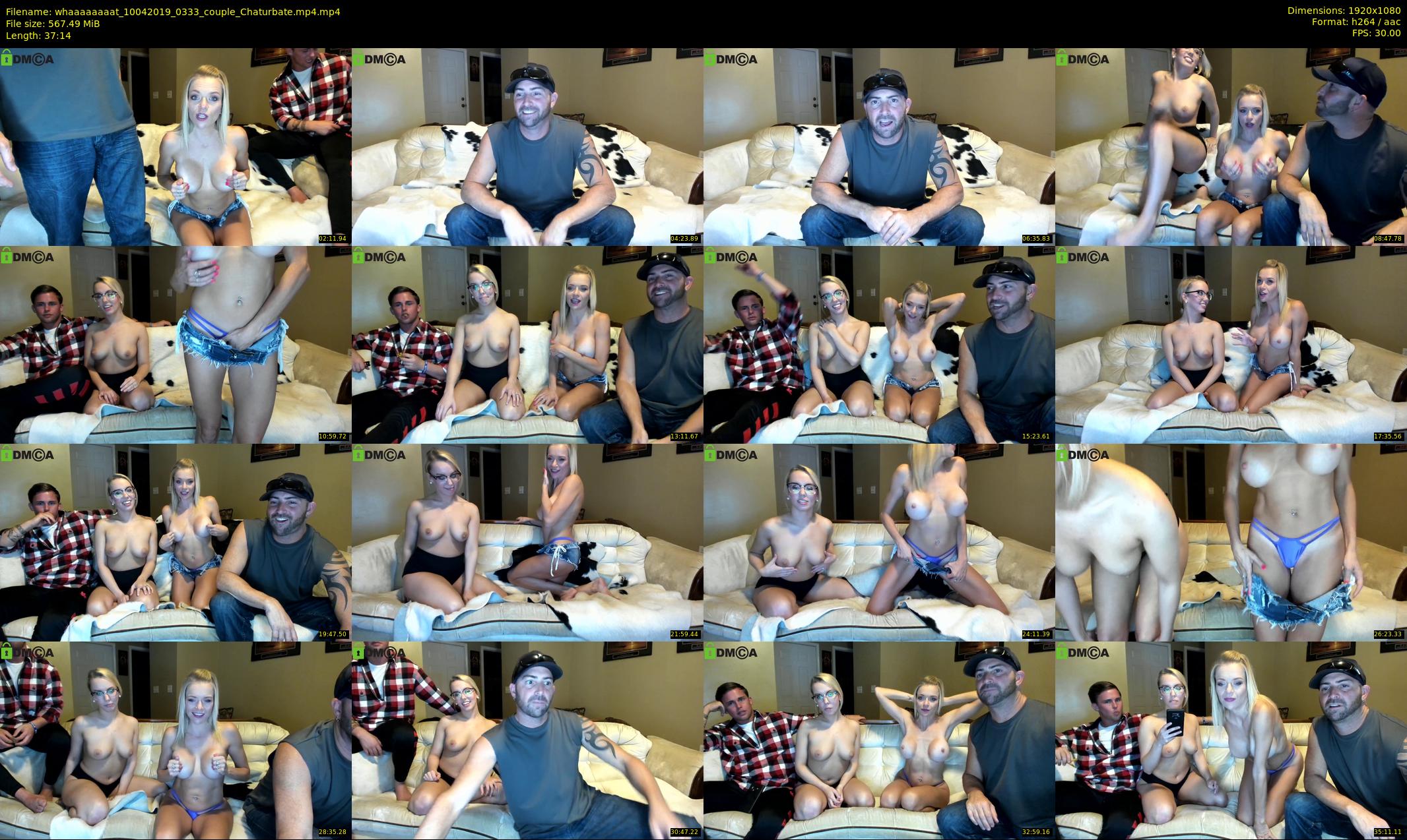 whaaaaaaaat — 38 minute Chaturbate couple cam show recording, 1080p, Apr 10, 2019