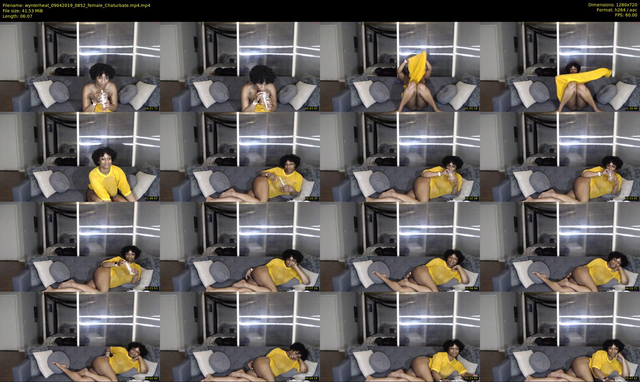 wynterheat — 7 minute Chaturbate female cam show recording, 720p, Apr 9, 2019
