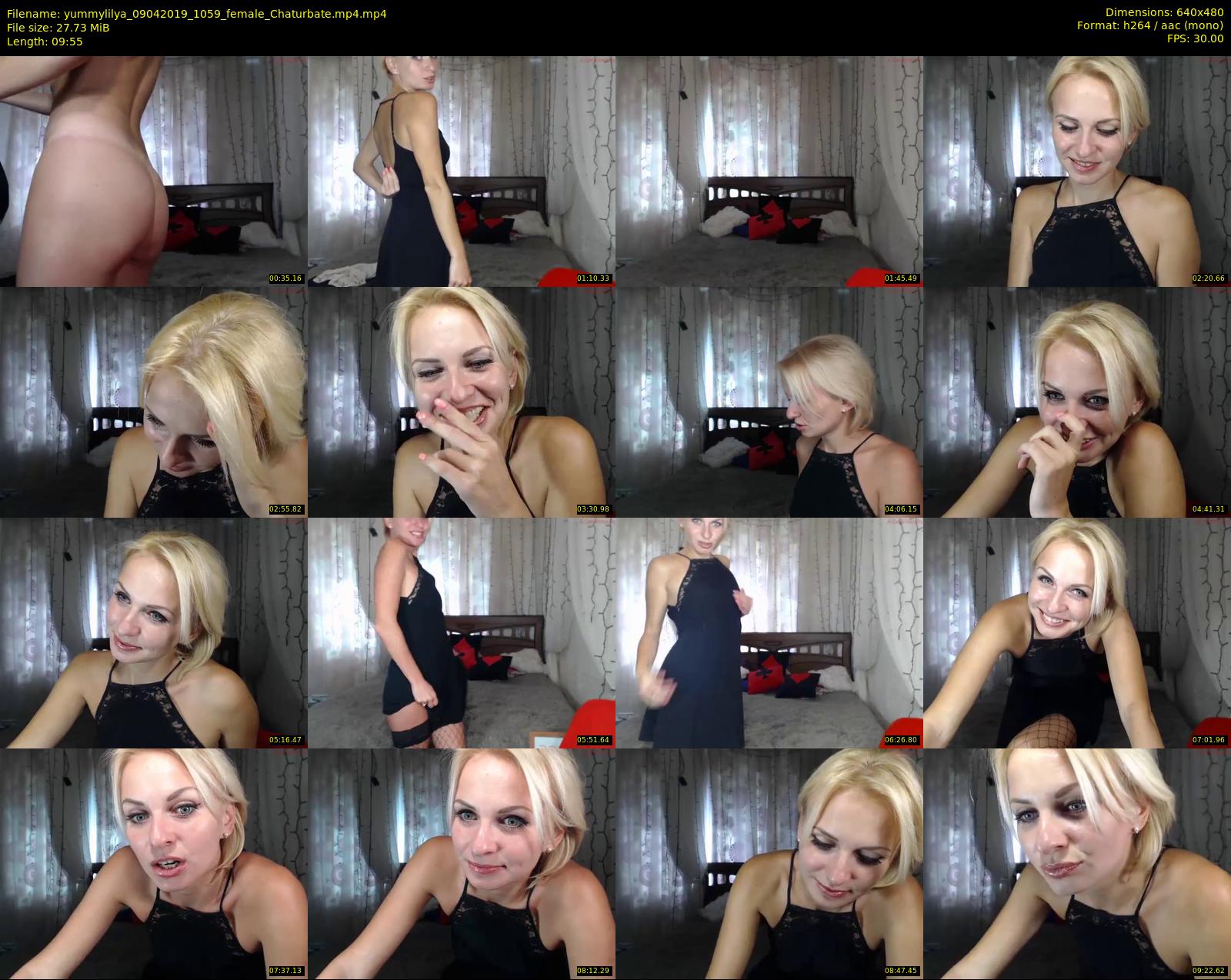 yummylilya — 10 minute Chaturbate female cam show recording, 480p, Apr 9, 2019