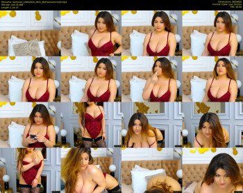 SamyraX — 85 minute MyFreeCams cam show recording, 480p, Apr 10, 2019