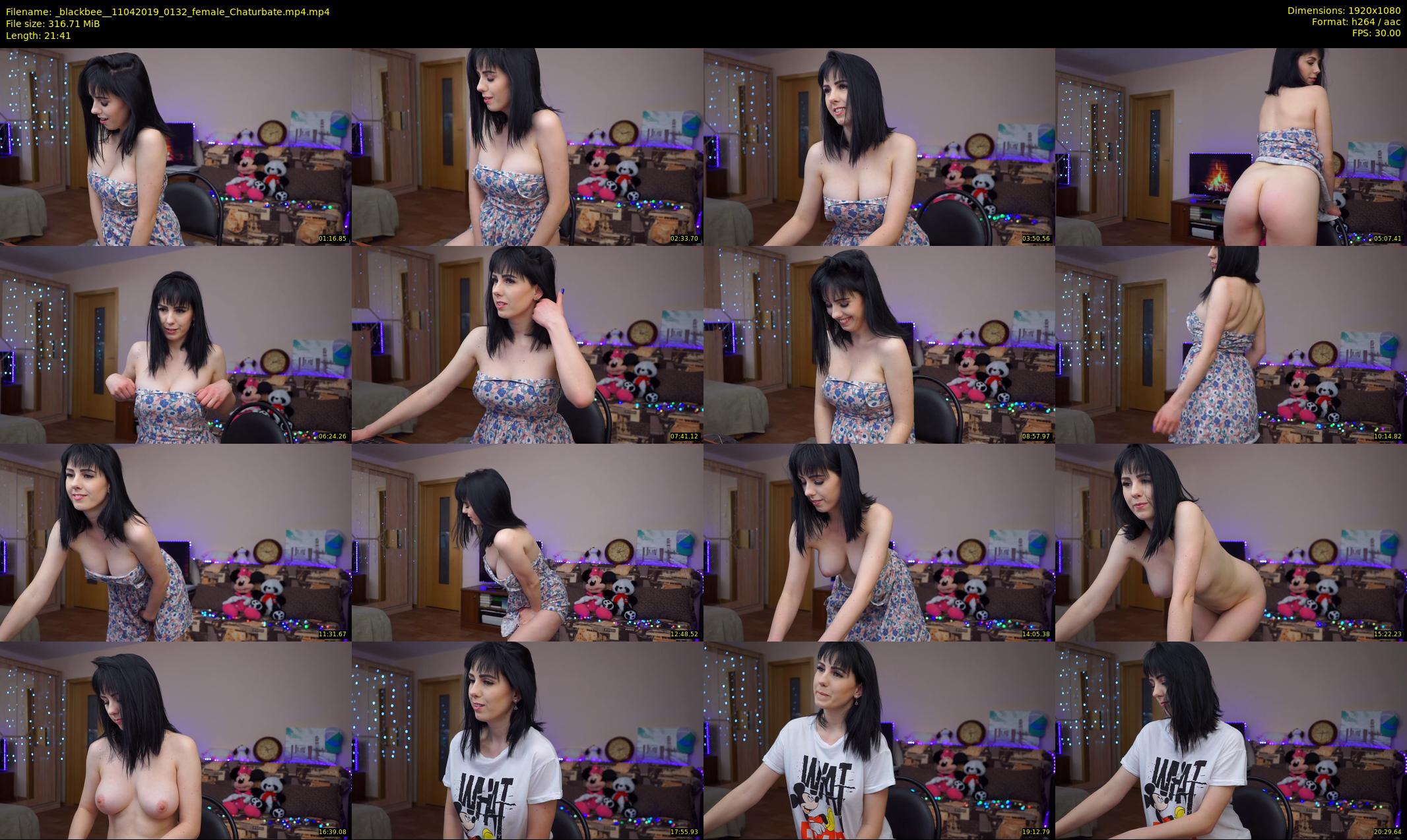 _blackbee_ — 22 minute Chaturbate female cam show recording, 1080p, Apr 11, 2019