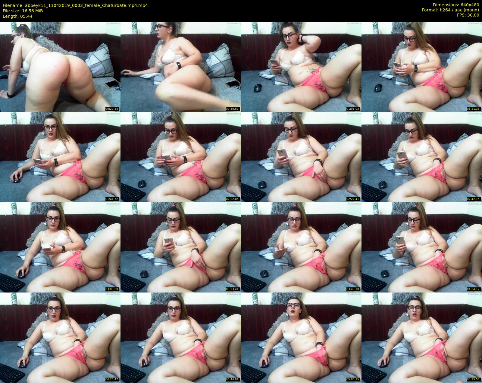 abbeyk11 — 6 minute Chaturbate female cam show recording, 480p, Apr 11, 2019