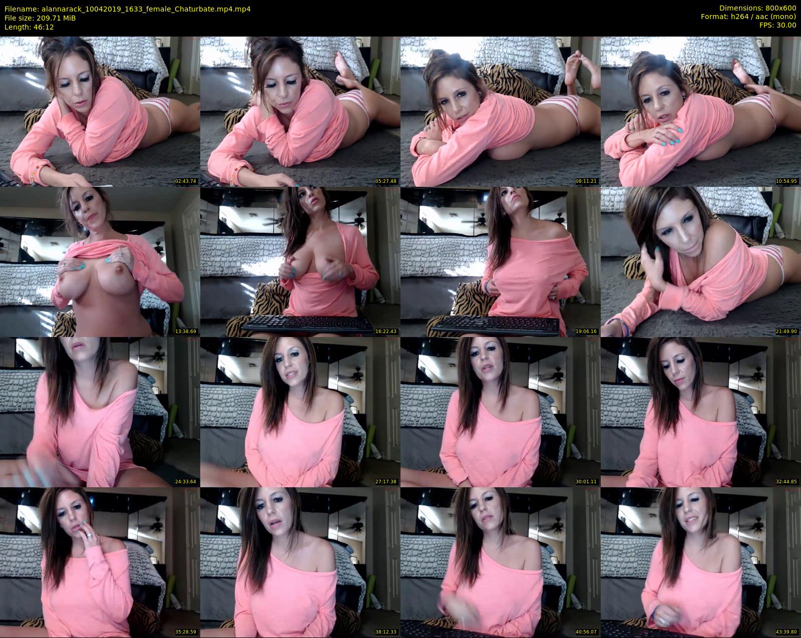alannarack — 47 minute Chaturbate female cam show recording, 480p, Apr 10, 2019