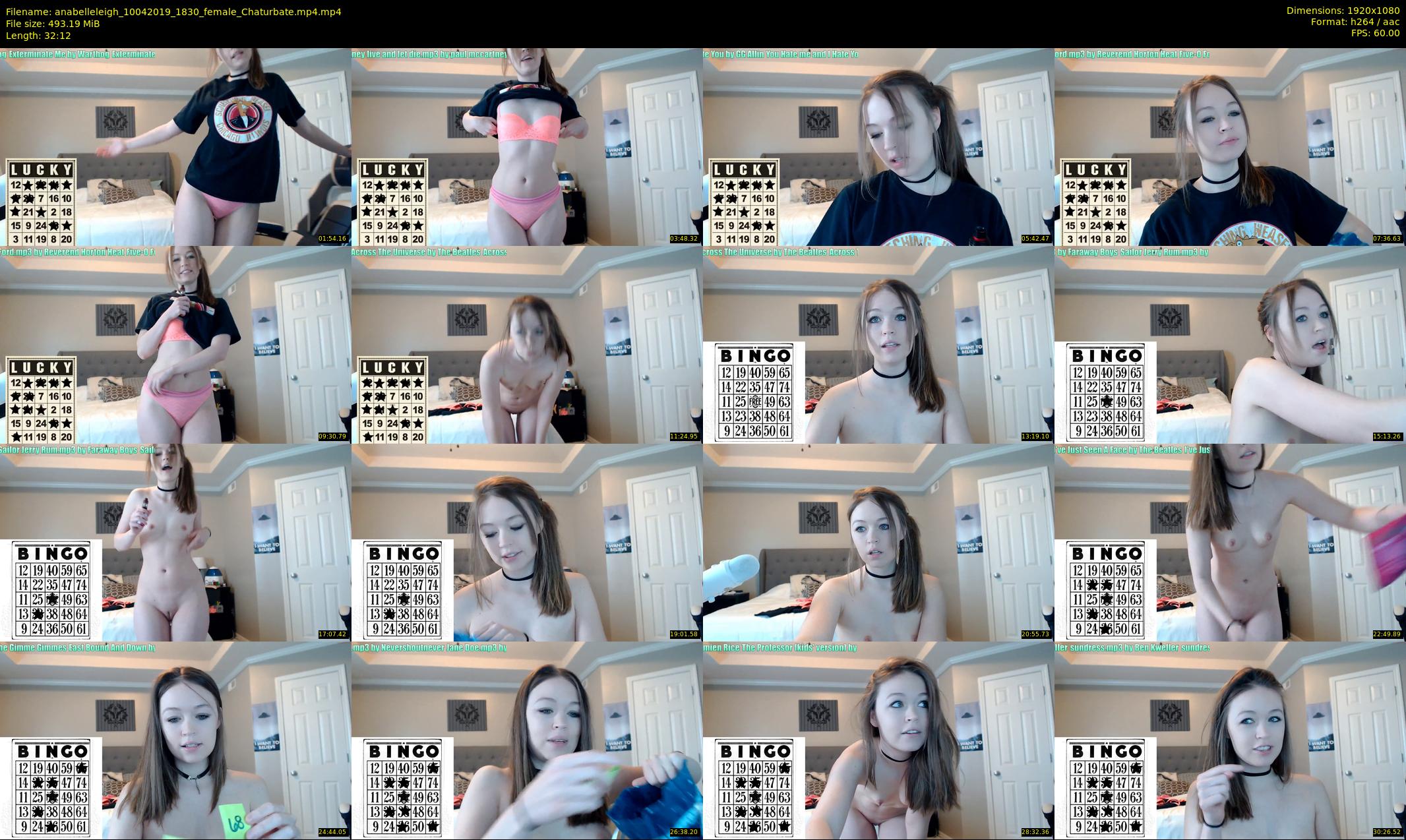 anabelleleigh — 33 minute Chaturbate female cam show recording, 1080p, Apr 10, 2019