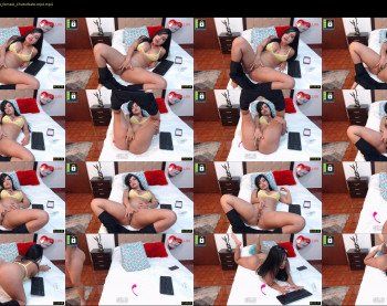 anielli69 — 10 minute Chaturbate female cam show recording, 720p, Apr 10, 2019